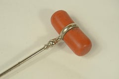 Metric reflex hammer for osteo-tendon reflexes England 1930s
