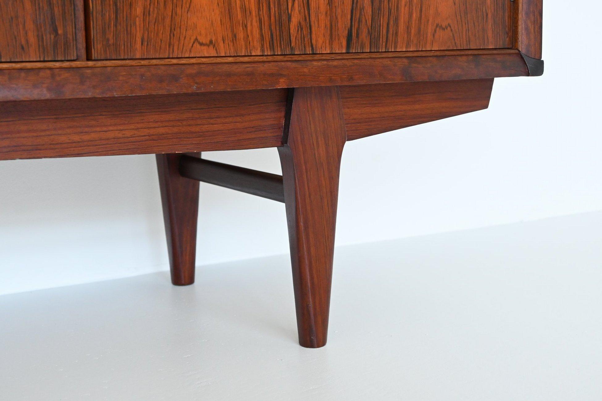 Marten Franckena PSR-130 highboard in rosewood Fristho Netherlands 1962 8