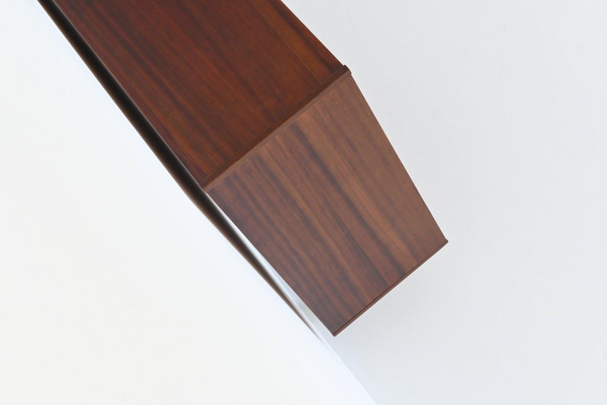 Marten Franckena PSR-130 highboard in rosewood Fristho Netherlands 1962 12