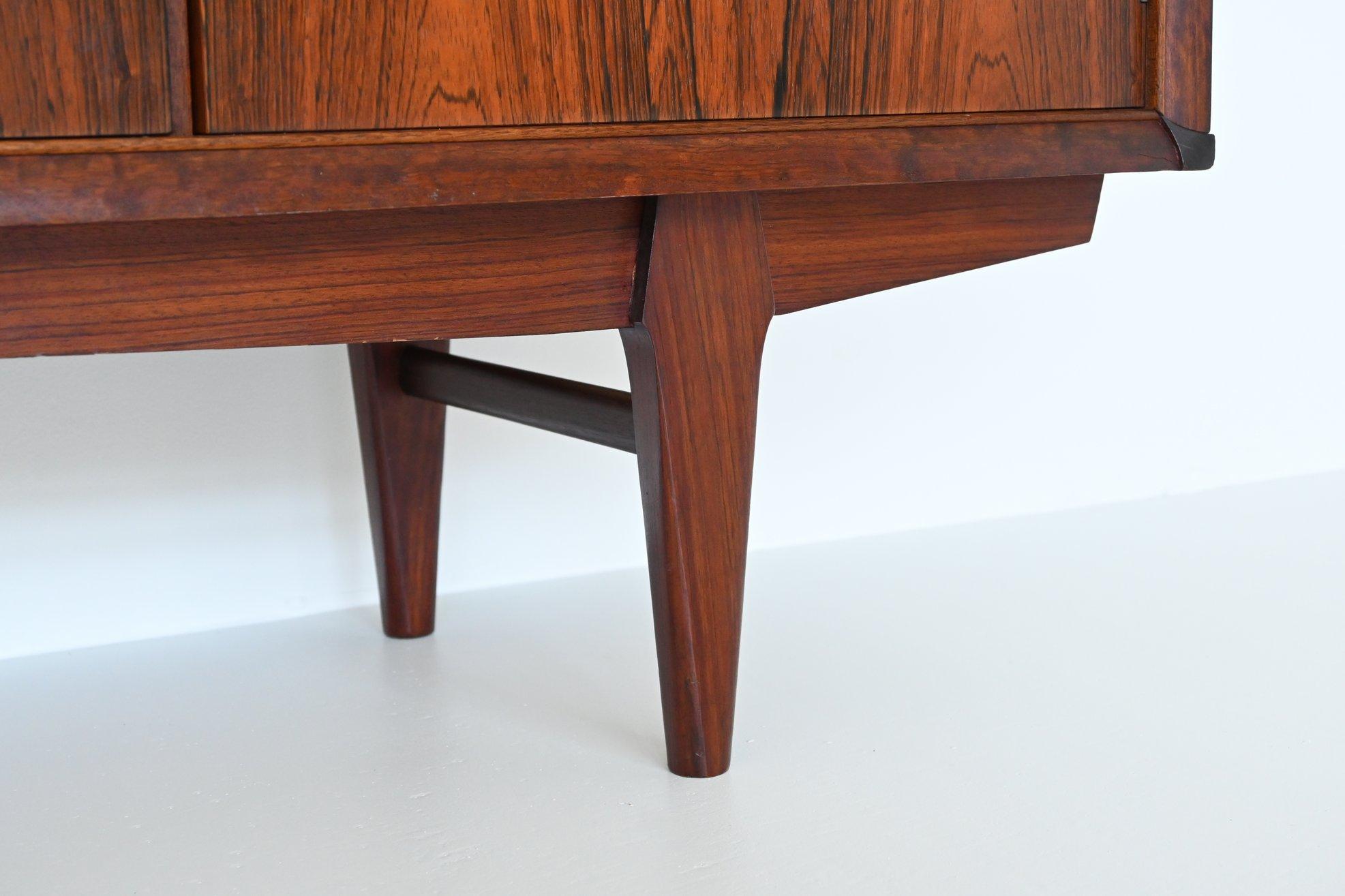 Marten Franckena PSR-130 highboard rosewood Fristho The Netherlands 1962 8