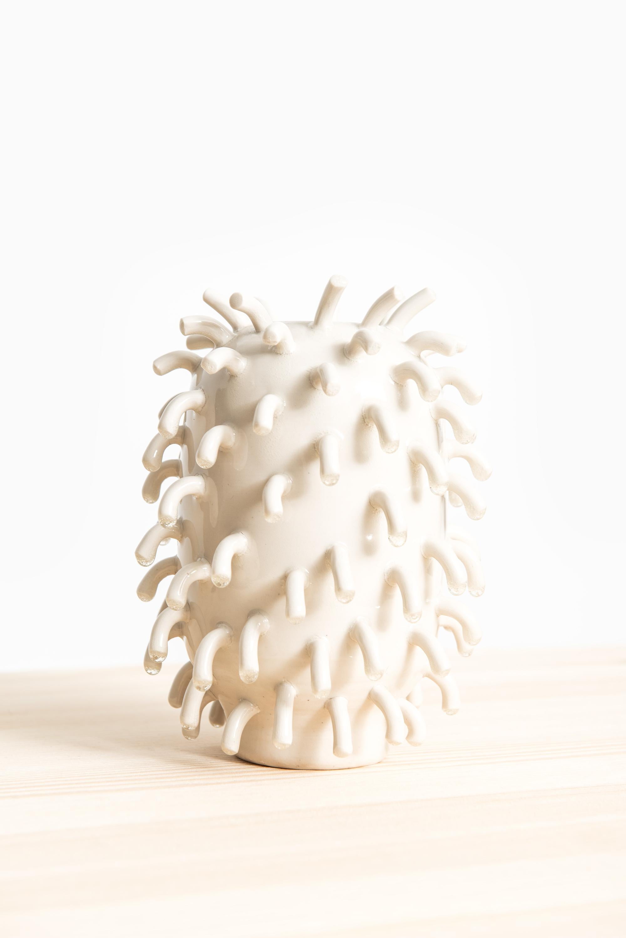 Contemporary Mårten Medbo Ceramic Vase Model Hairy For Sale