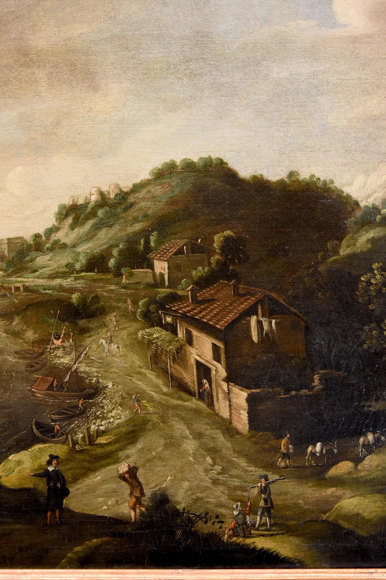 Meereslandschaft Valckenborch Gemälde Öl auf Leinwand Alter Meister 17. Jahrhundert Flämisch im Angebot 7