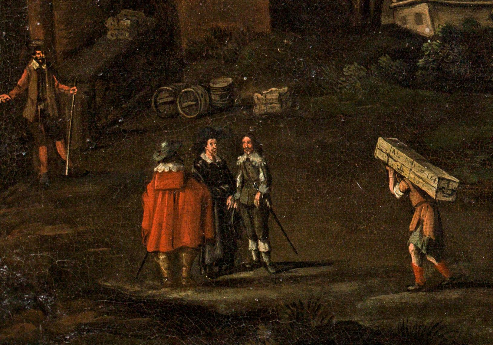 Meereslandschaft Valckenborch Gemälde Öl auf Leinwand Alter Meister 17. Jahrhundert Flämisch im Angebot 5