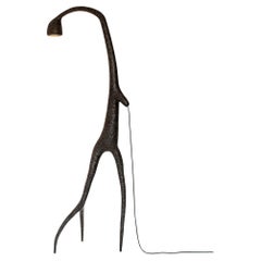 MARTESANA Contemporary Floor Lamp Black, Limited edition, Organic Bionic