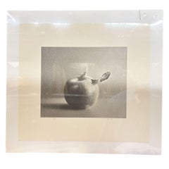 Martha Alf "Apple" Still Life Lithograph Print Limited Edition Signed (187/250)
