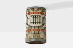 Martha & Beaumont Mood, Einbaubeleuchtung, Keramik, USA, 1970er Jahre