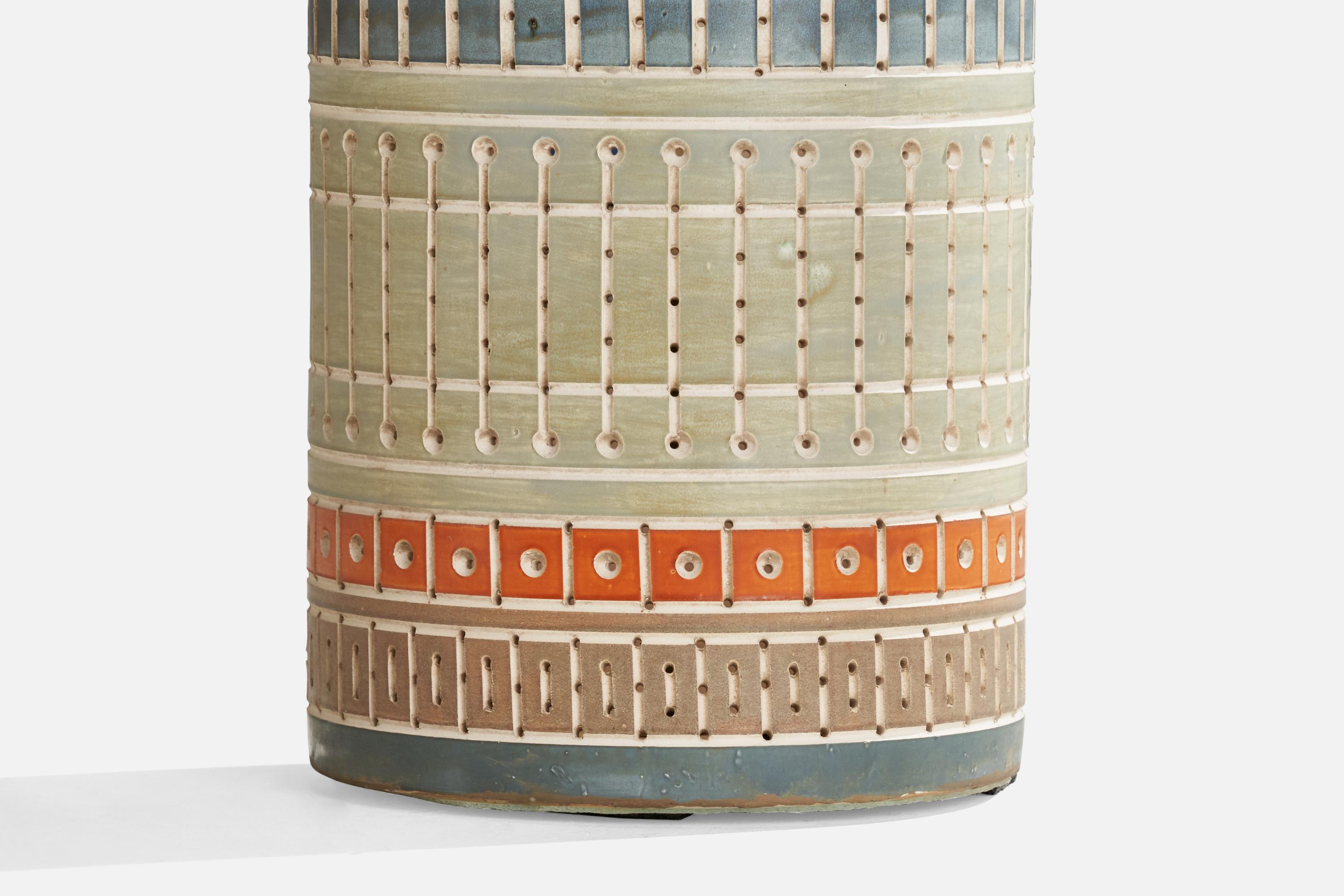 Martha & Beaumont Mood, Einbaubeleuchtung, Keramik, USA, 1970er Jahre im Zustand „Gut“ im Angebot in High Point, NC