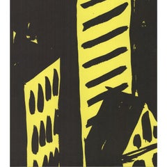 Martha Diamond "American Dance Festival" 1981- Litografia