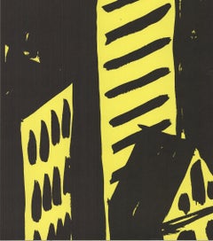 Martha Diamond 'American Dance Festival' 1981- Lithograph