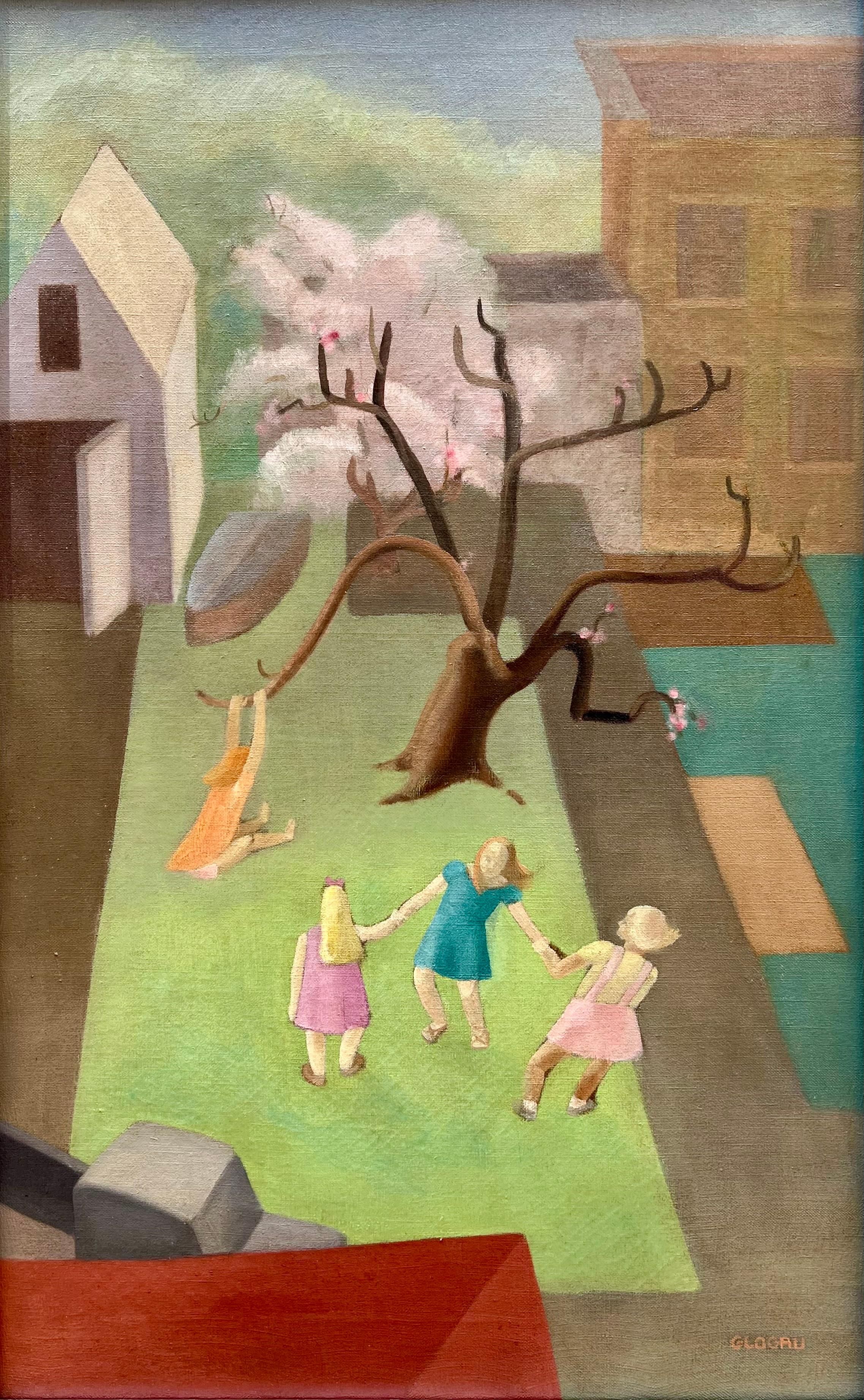 Martha Glogau Figurative Painting - Spring