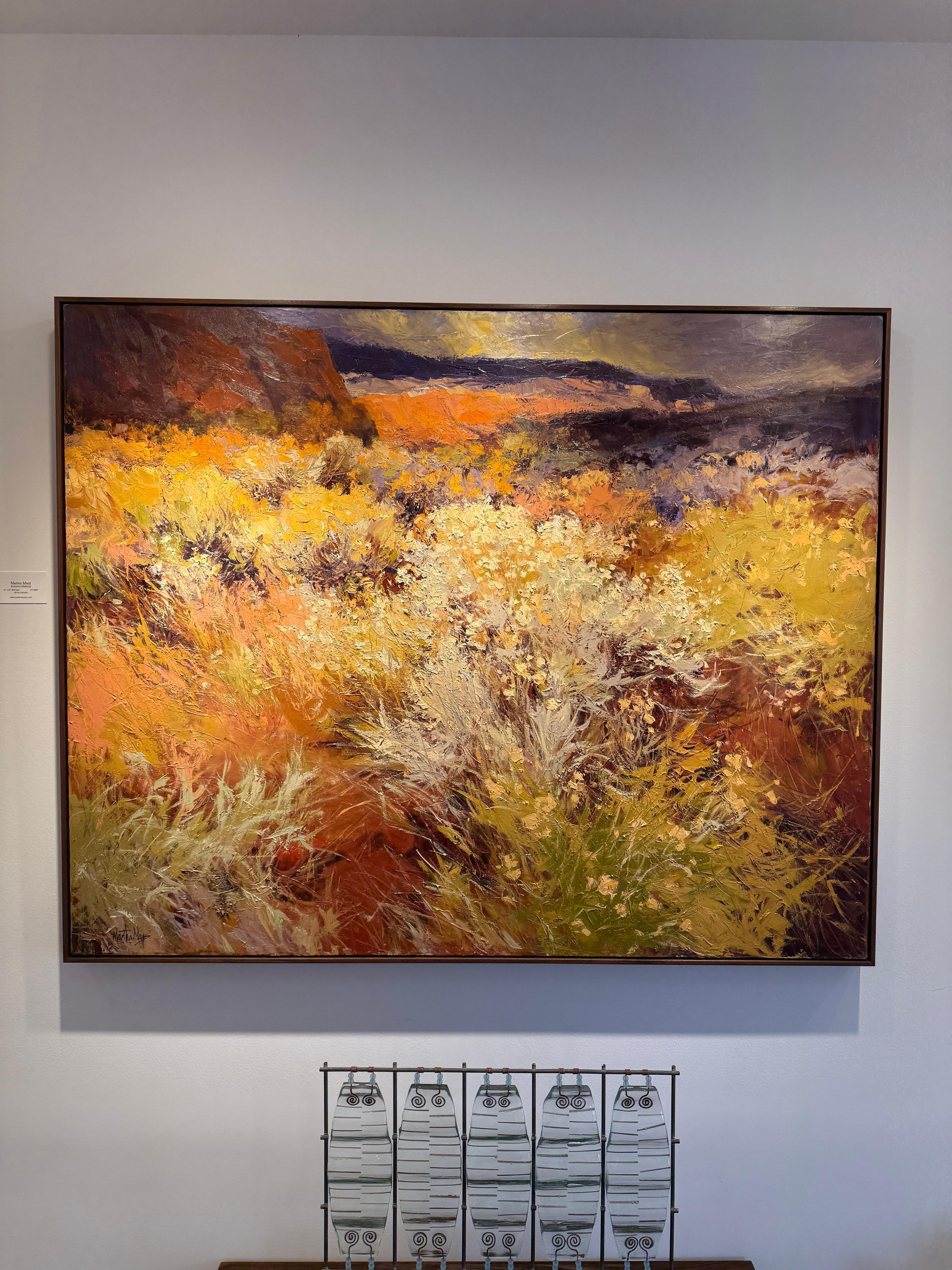 Autumn Melody - Painting by Martha Mans