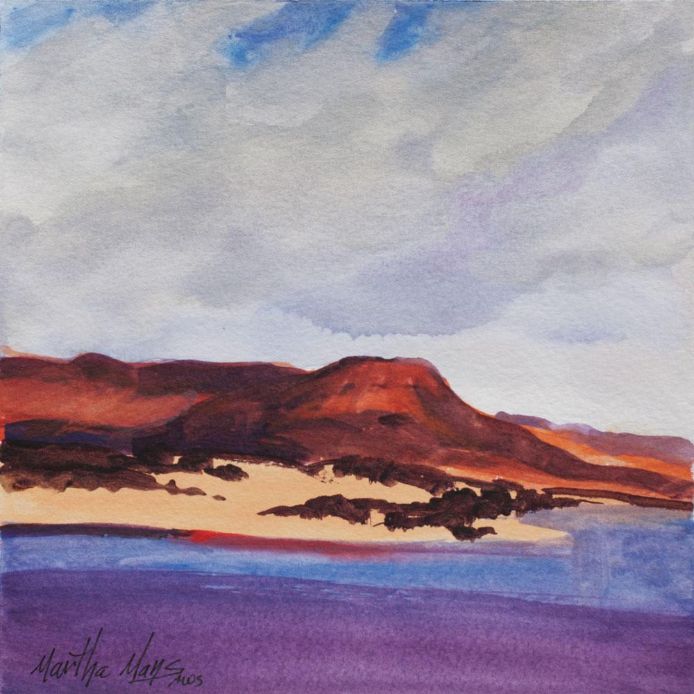 Martha Mans Landscape Painting - Chama Lake