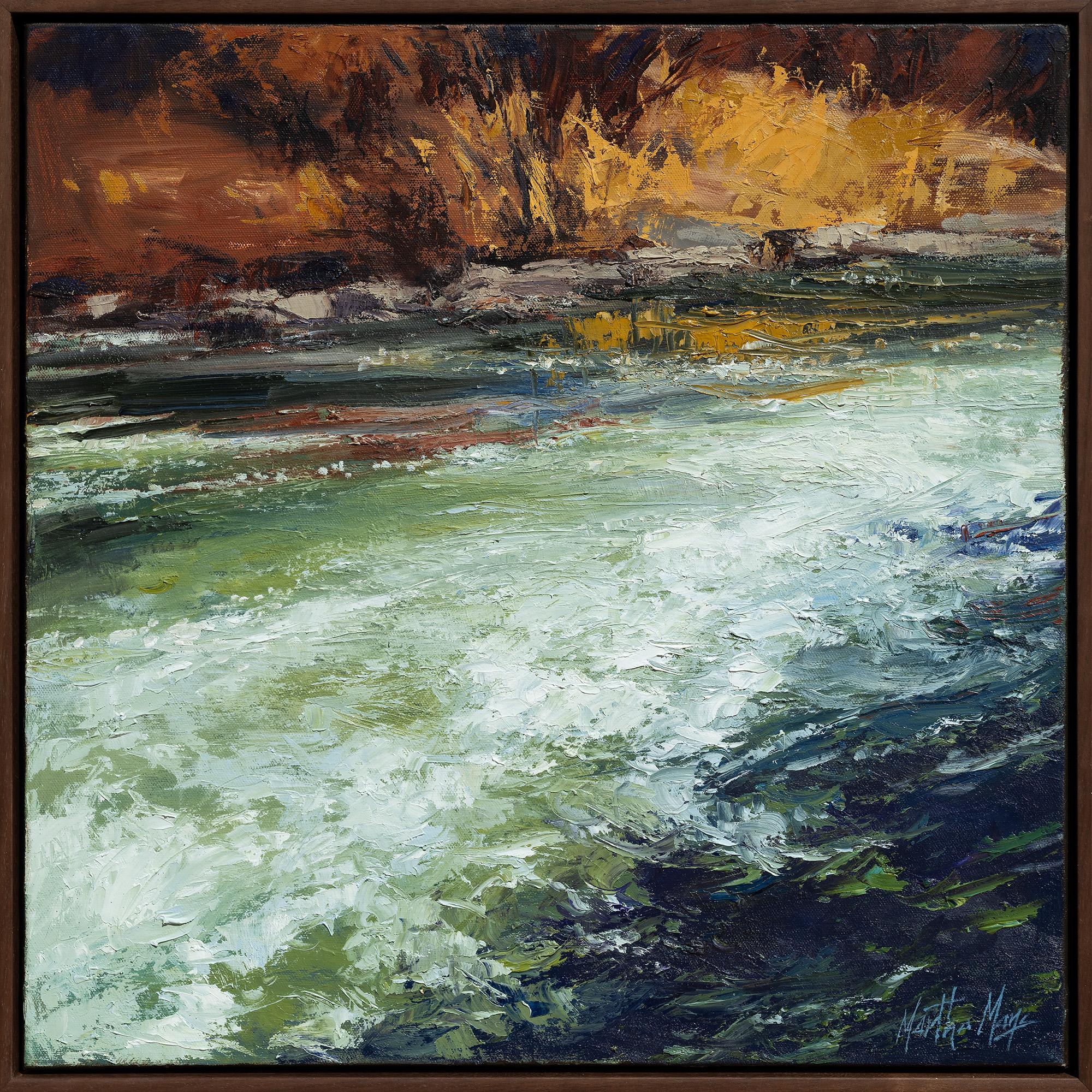 Martha Mans Landscape Painting - Chama Waters