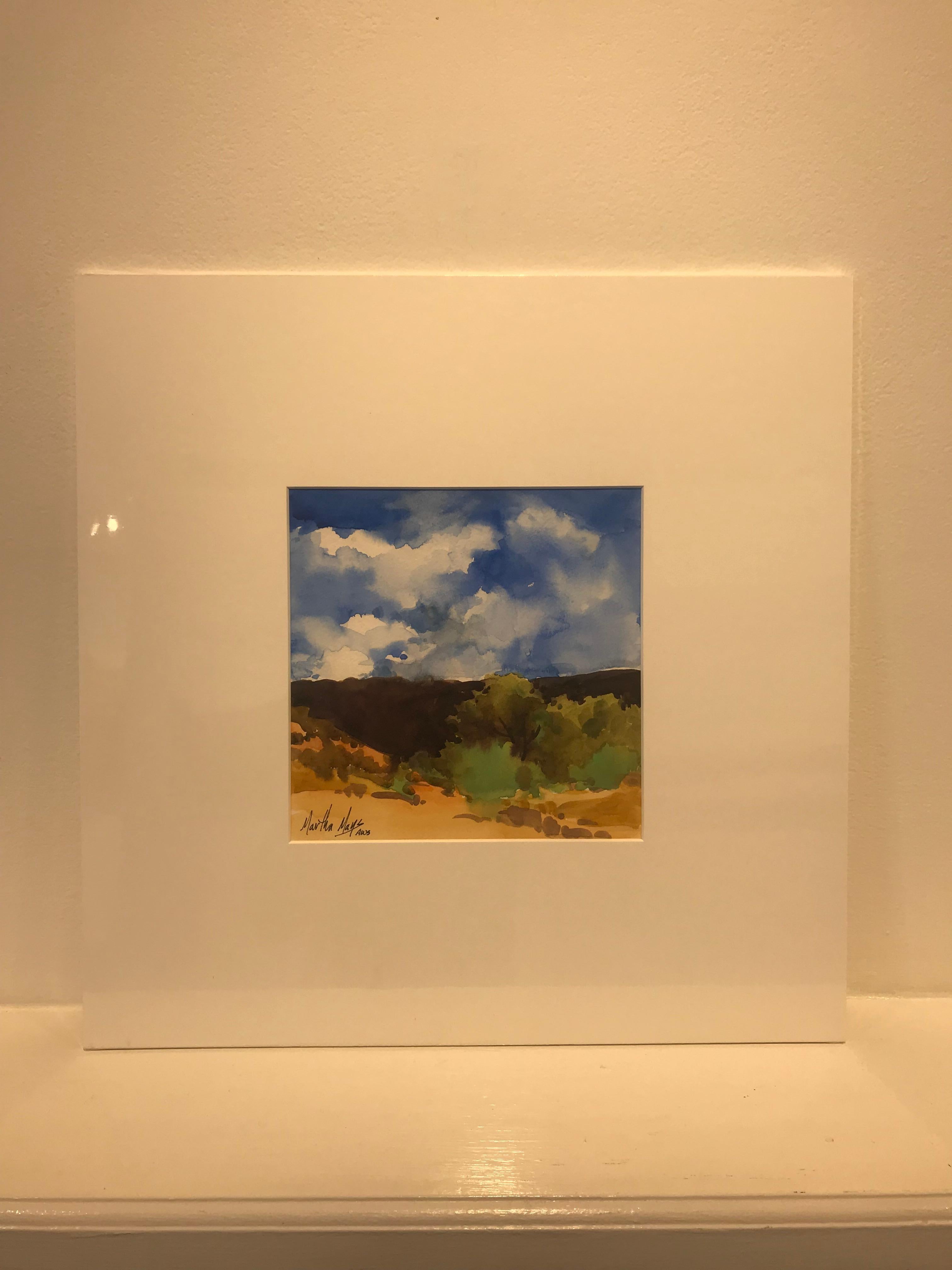 rythmes des nuages - Painting de Martha Mans