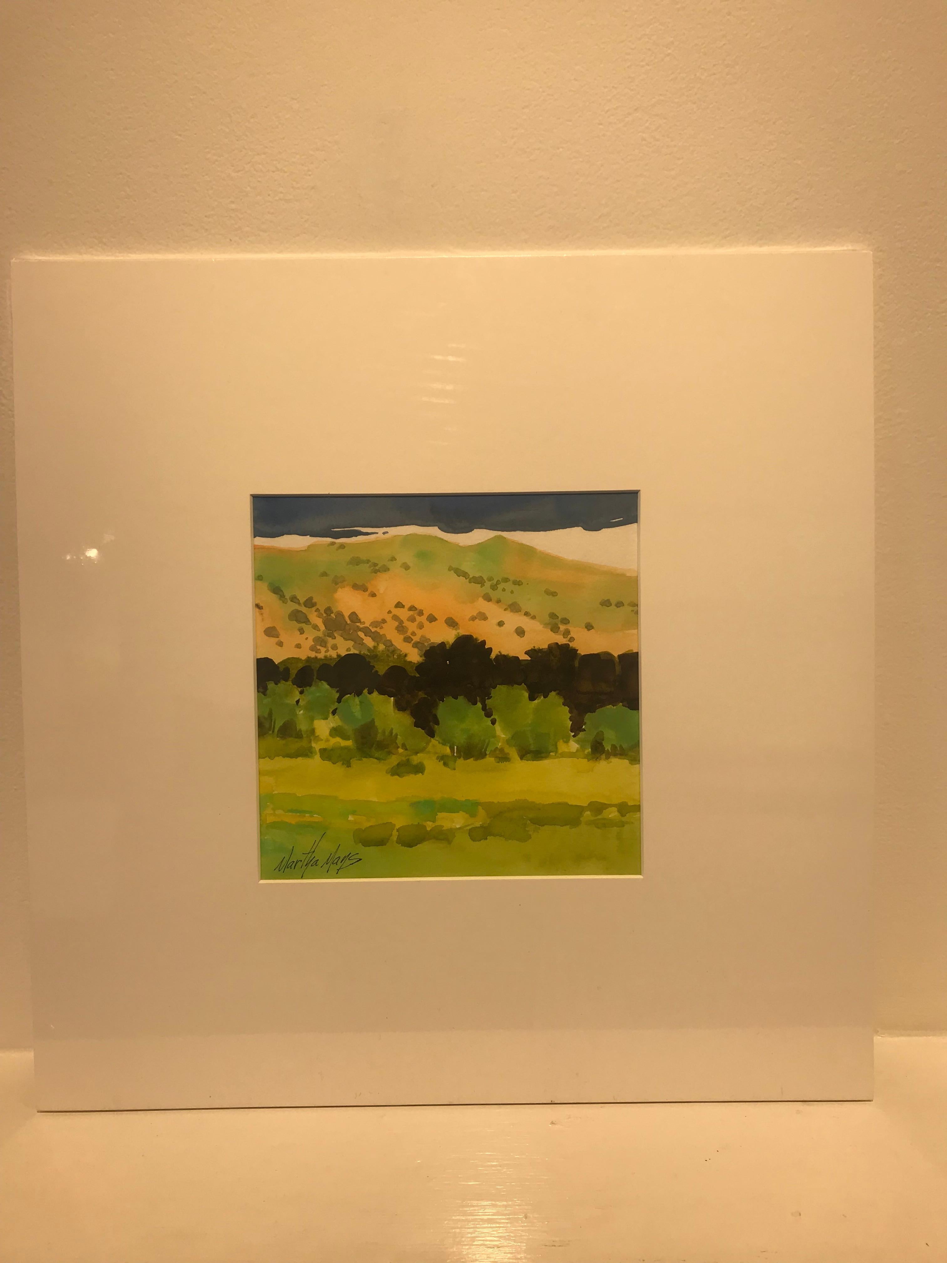 Ghost Ranch 38 - Painting by Martha Mans