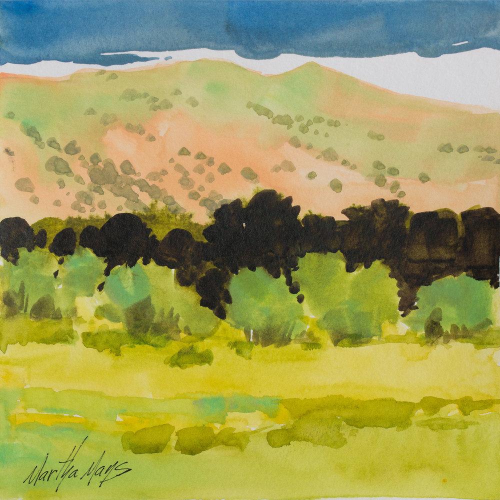 Martha Mans Landscape Painting - Ghost Ranch 38
