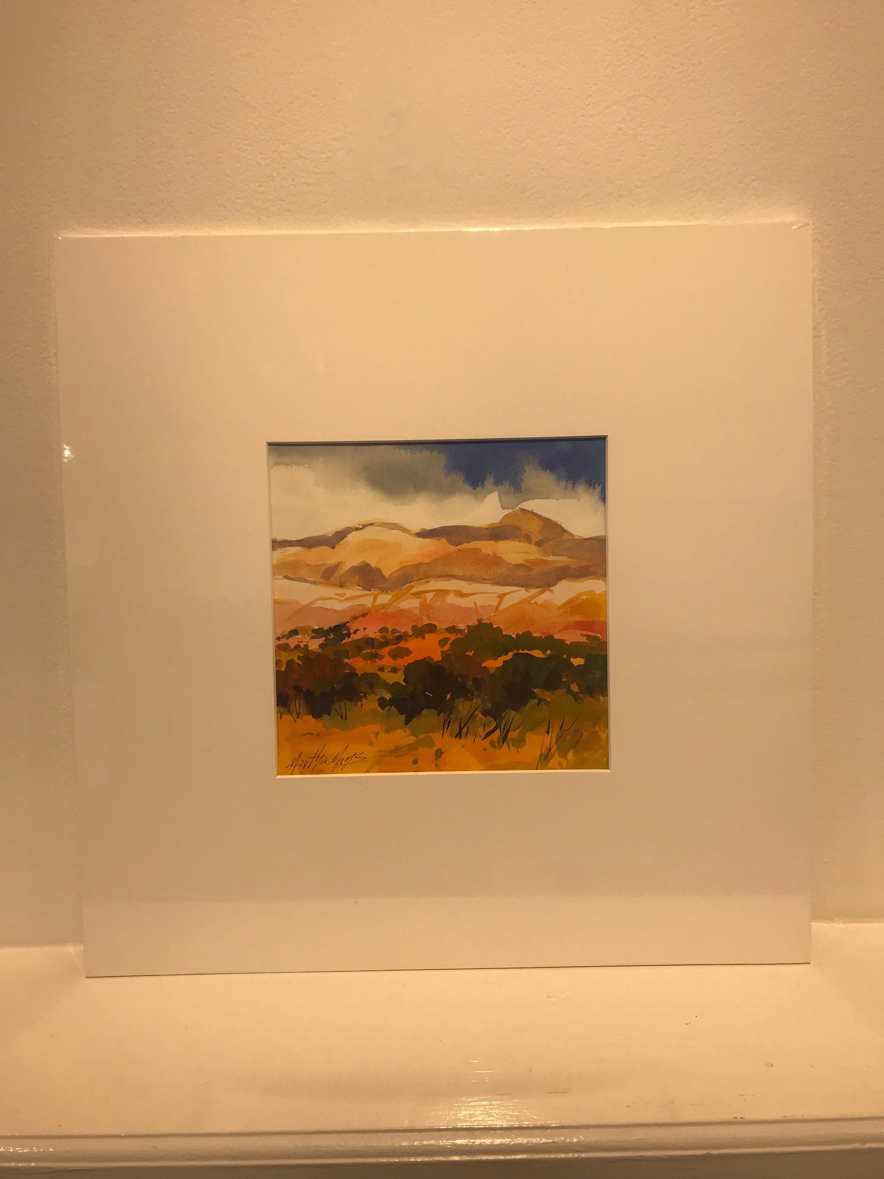 Ghost Ranch 39 - Painting by Martha Mans