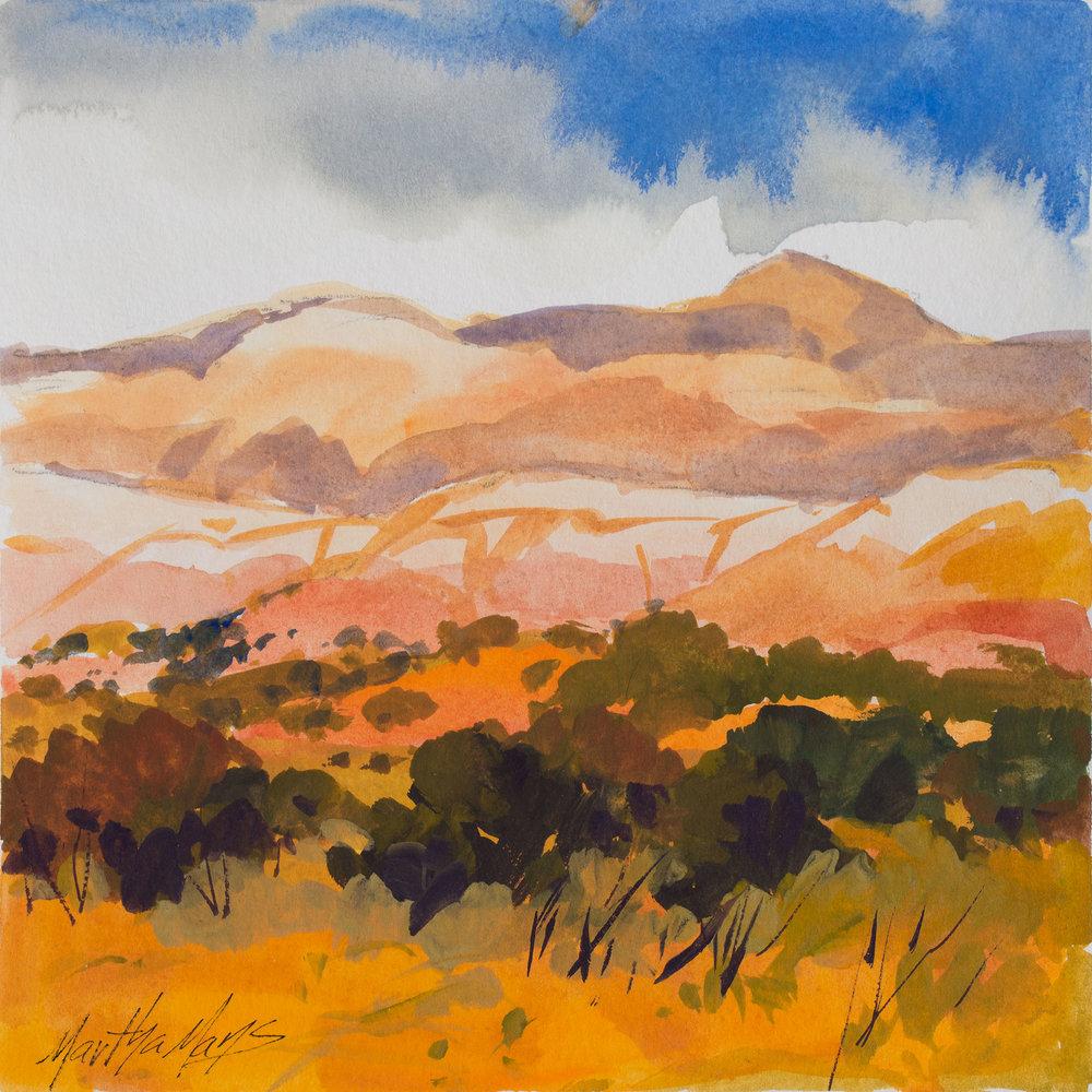 Martha Mans Landscape Painting - Ghost Ranch 39