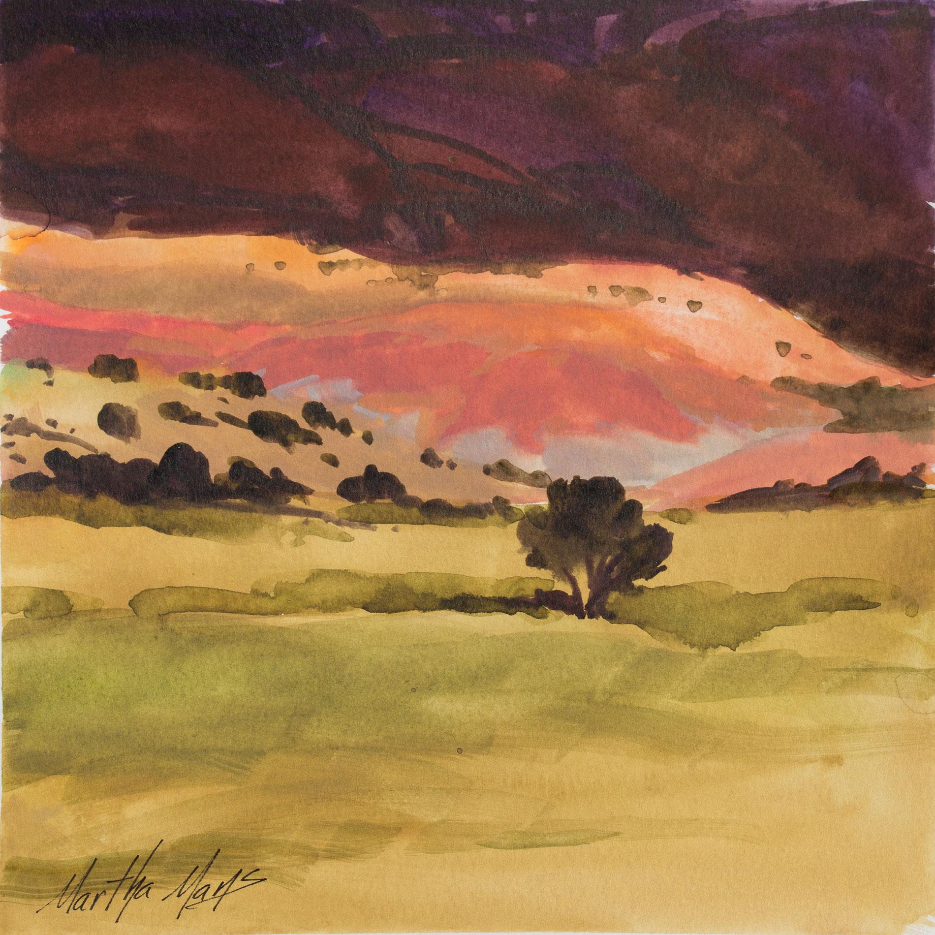 Martha Mans Landscape Painting - Ghost Ranch 42