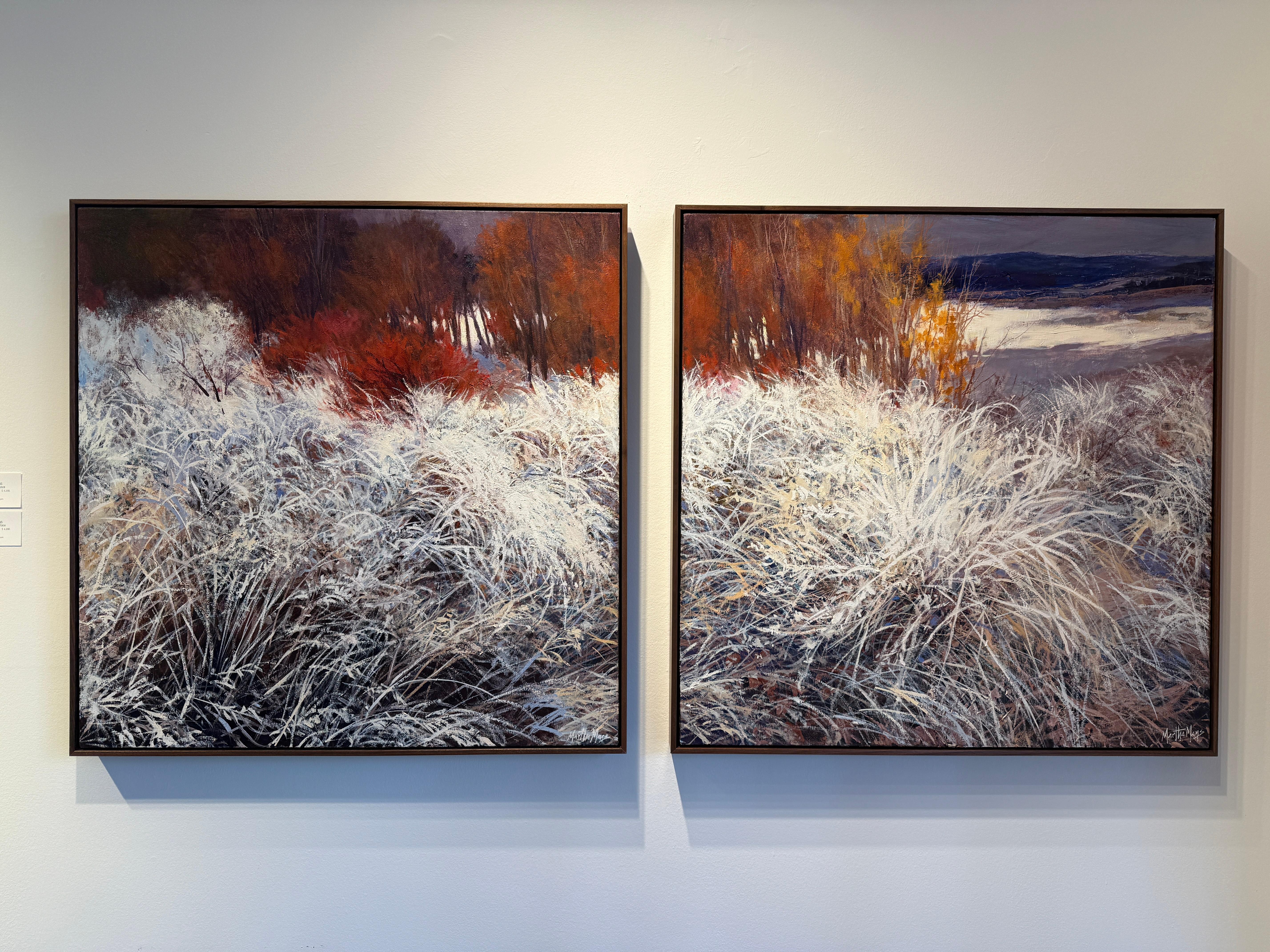 Escarcha Matutina II, Taos - Painting de Martha Mans