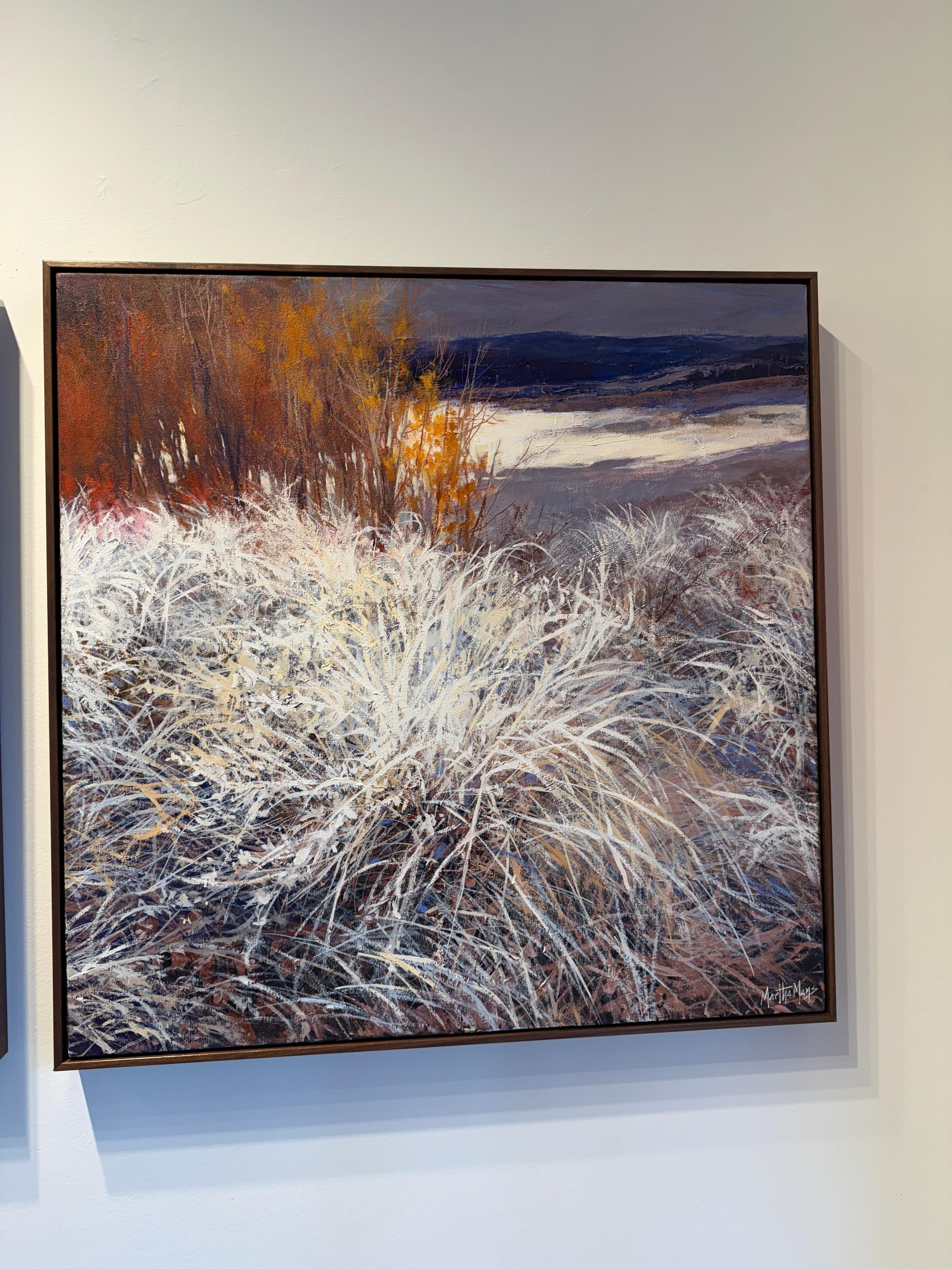 Escarcha Matutina II, Taos - Painting Contemporáneo de Martha Mans