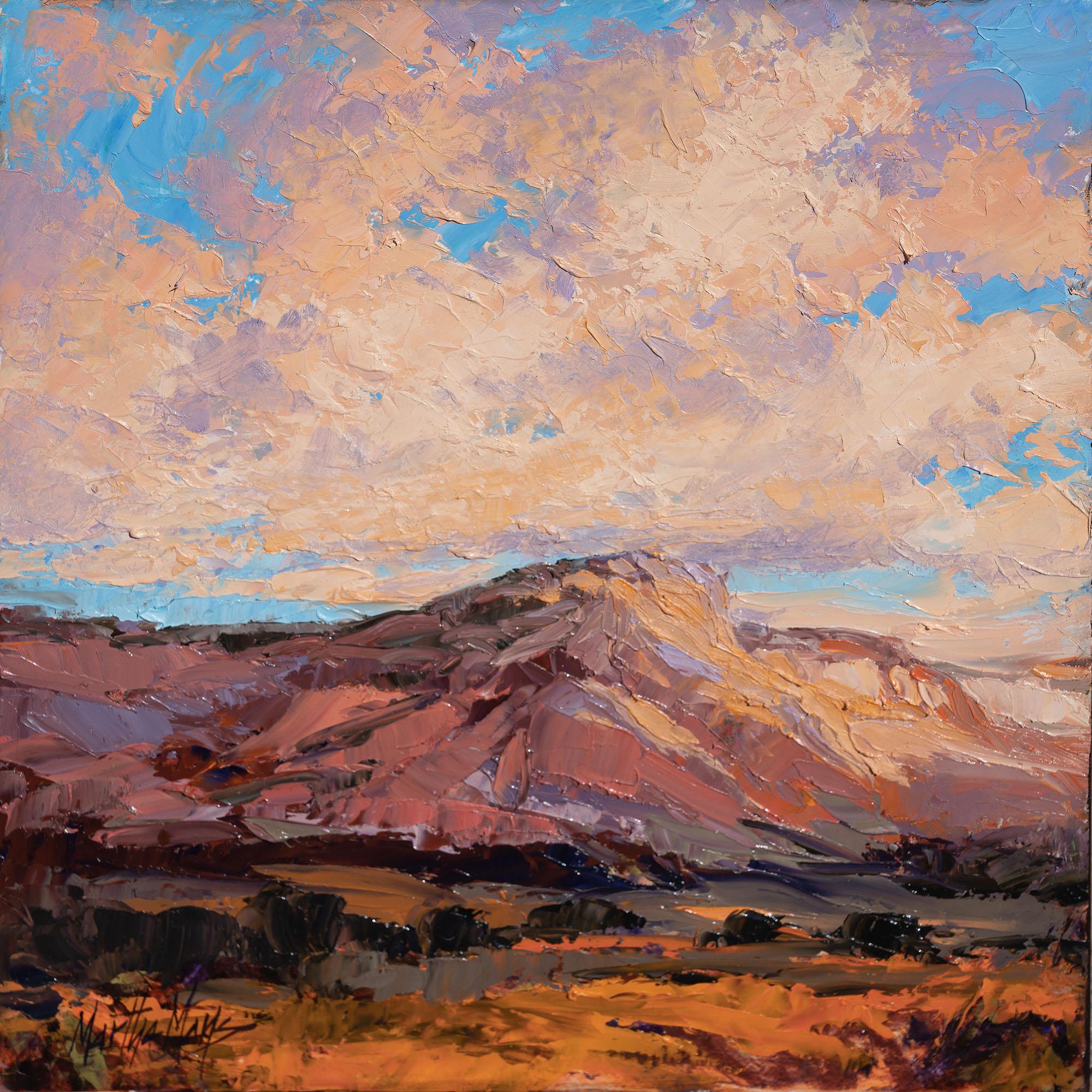 Martha Mans Landscape Painting - Near Sundown