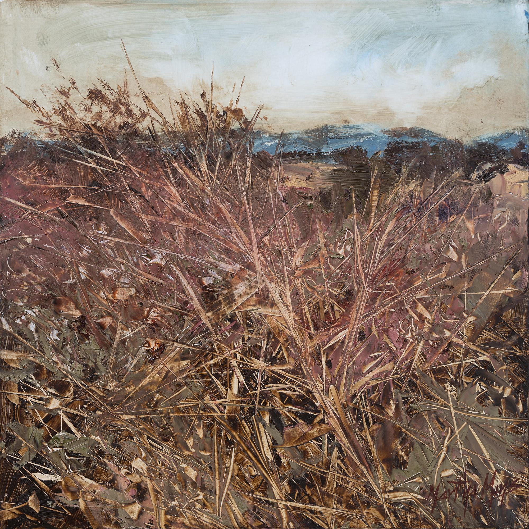 Martha Mans Landscape Painting - November Musings I