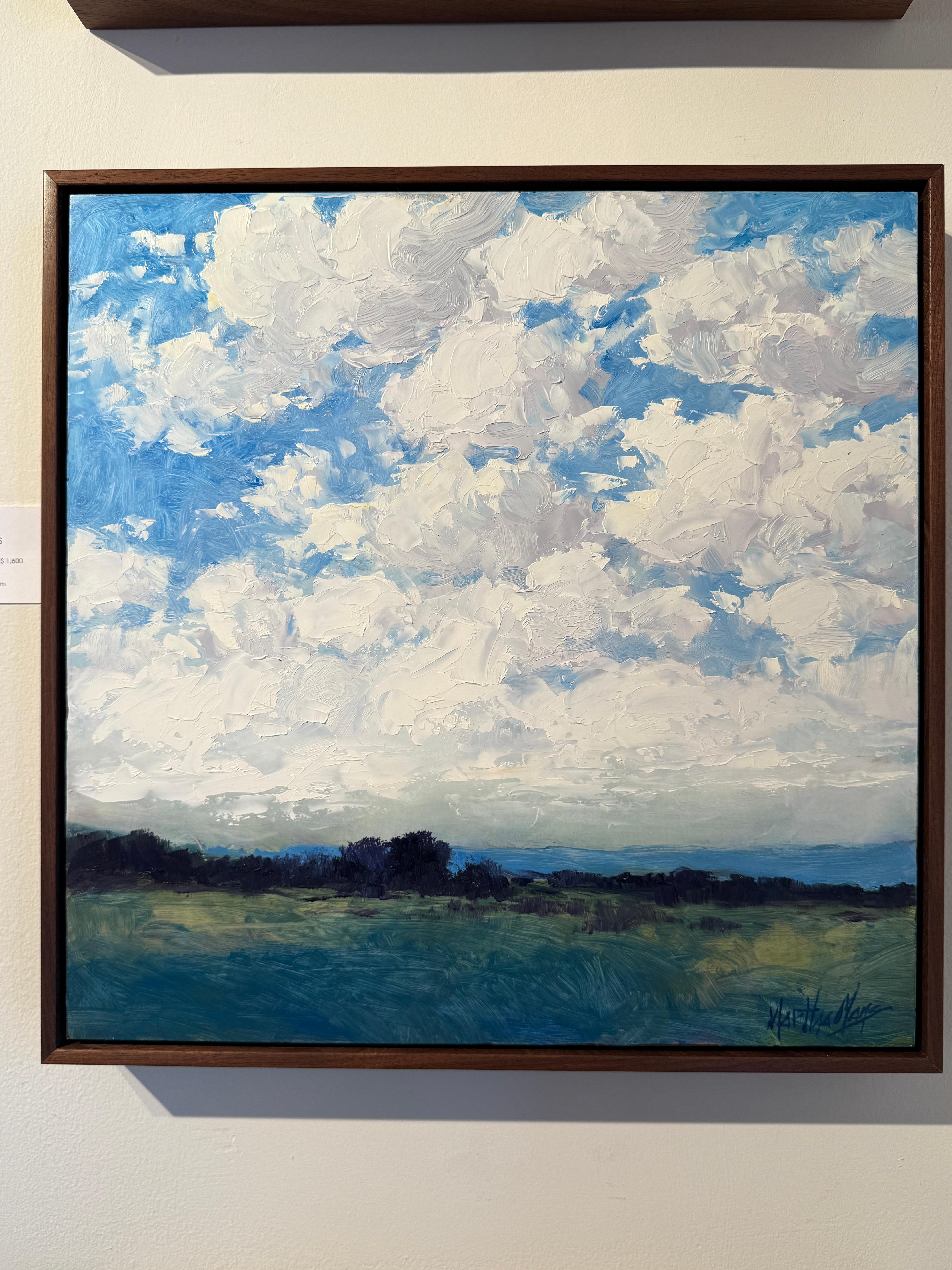Summer Clouds - Painting by Martha Mans