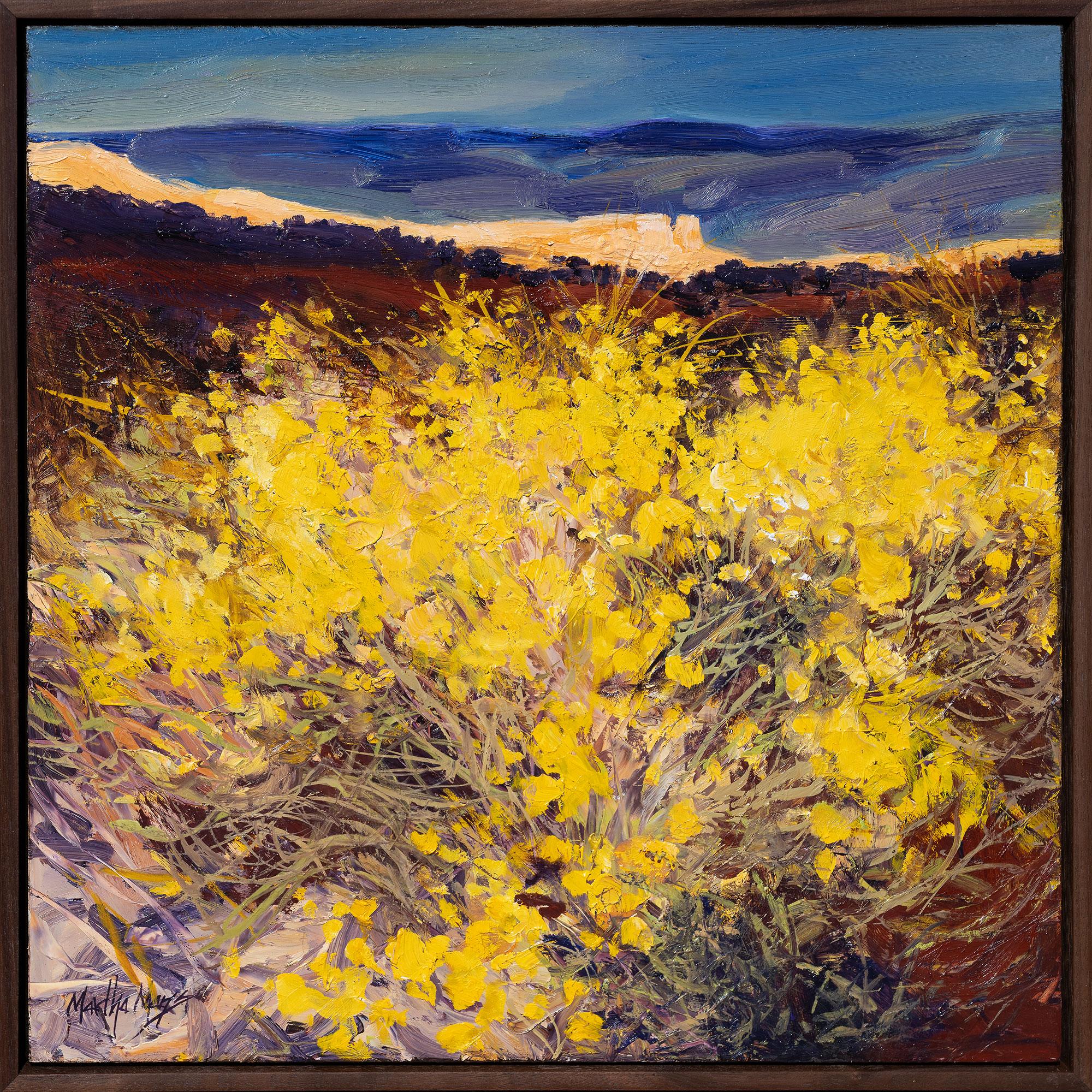 Landscape Painting de Martha Mans - Sol en Chimney Rock