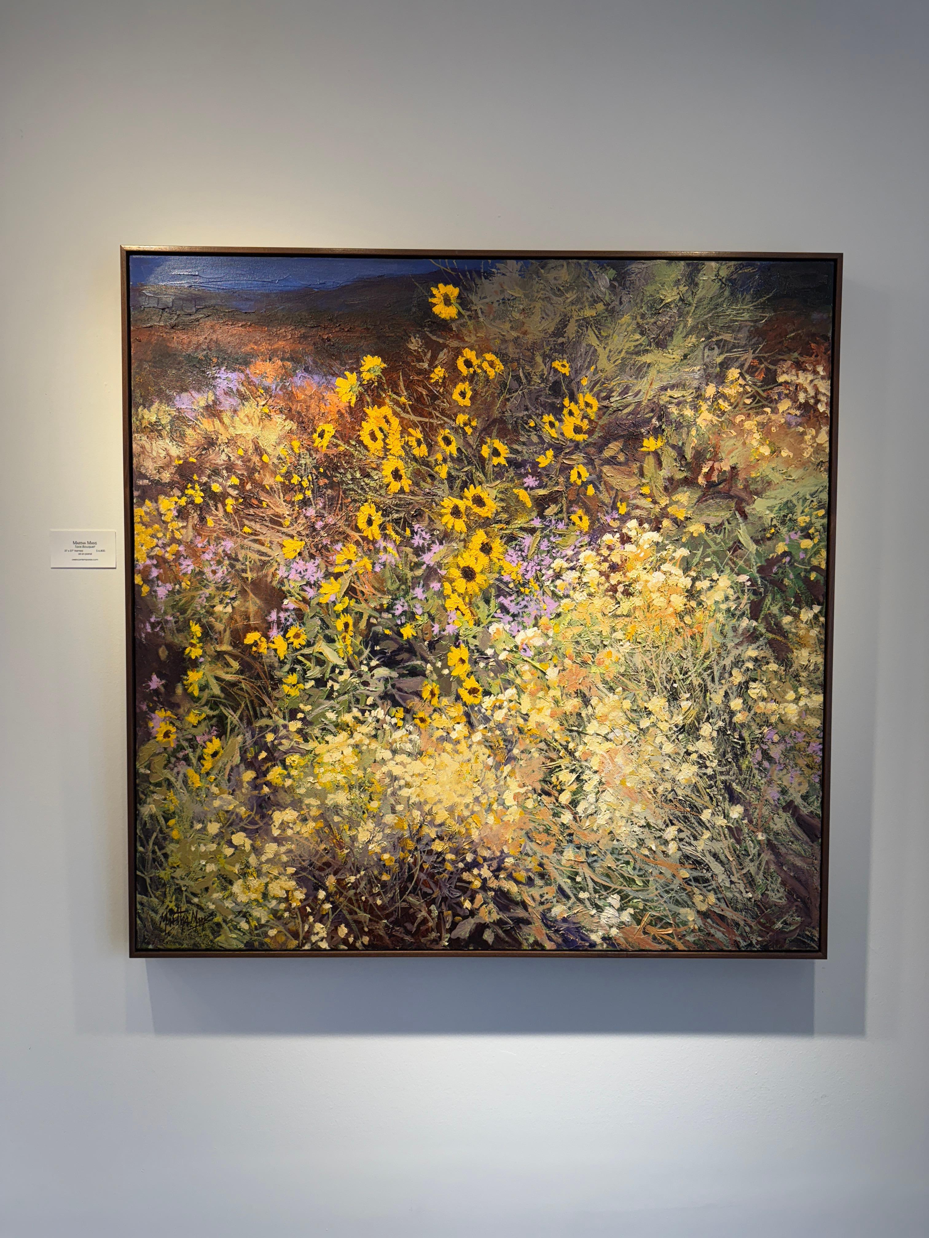 Taos Bouquet - Painting by Martha Mans