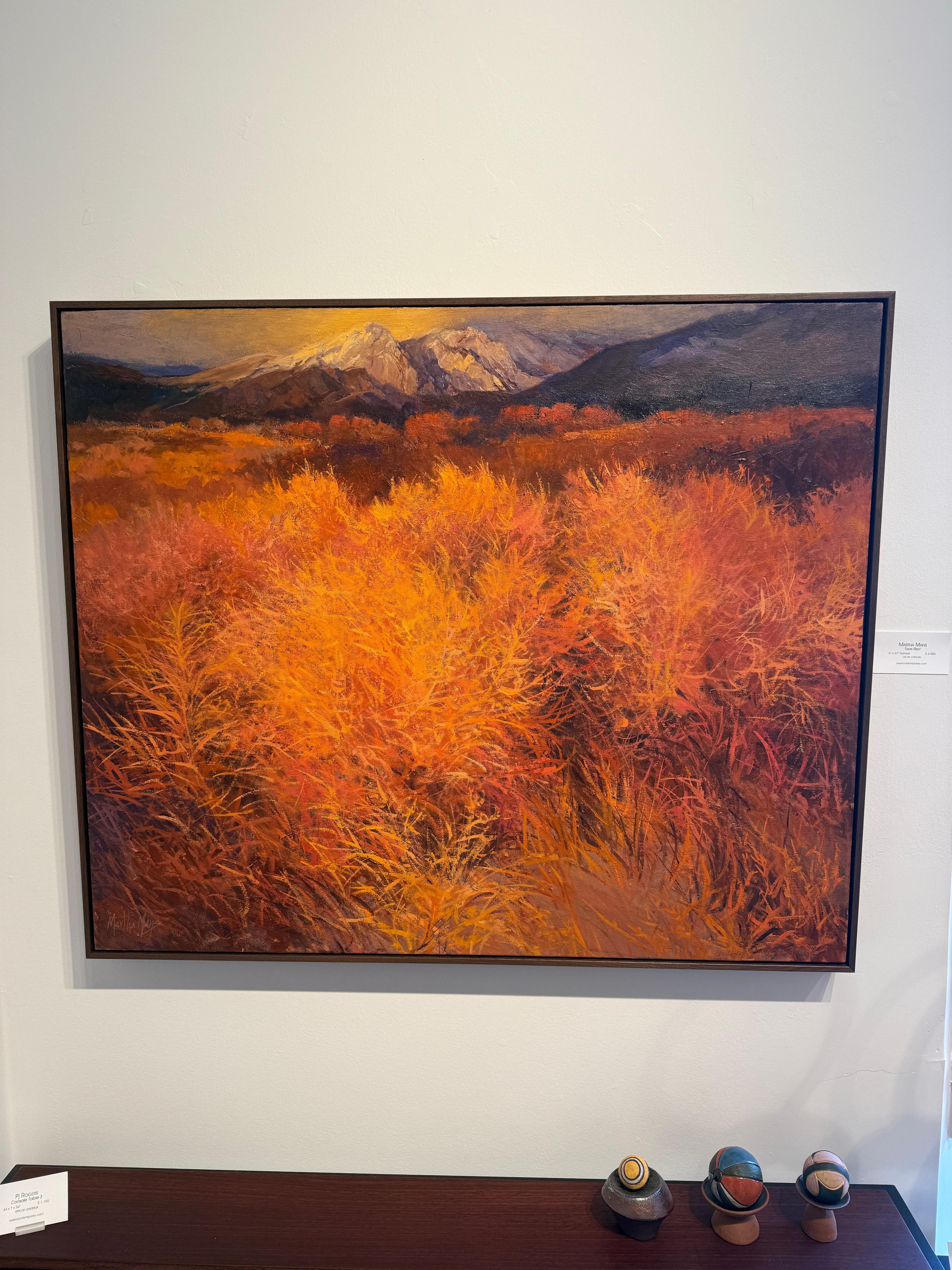 Taos Rojo - Painting de Martha Mans