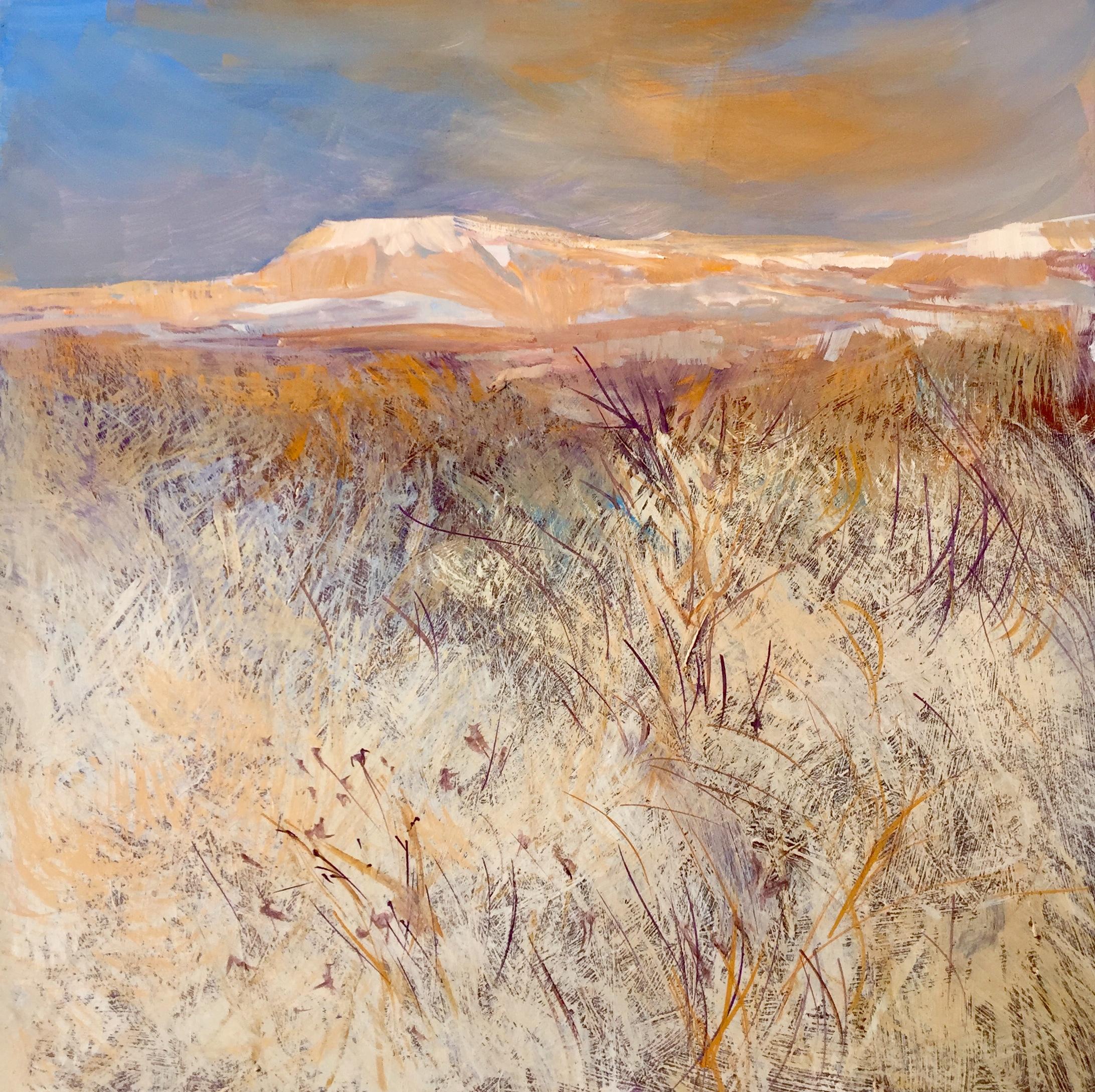 Martha Mans Landscape Painting - Winter Frost