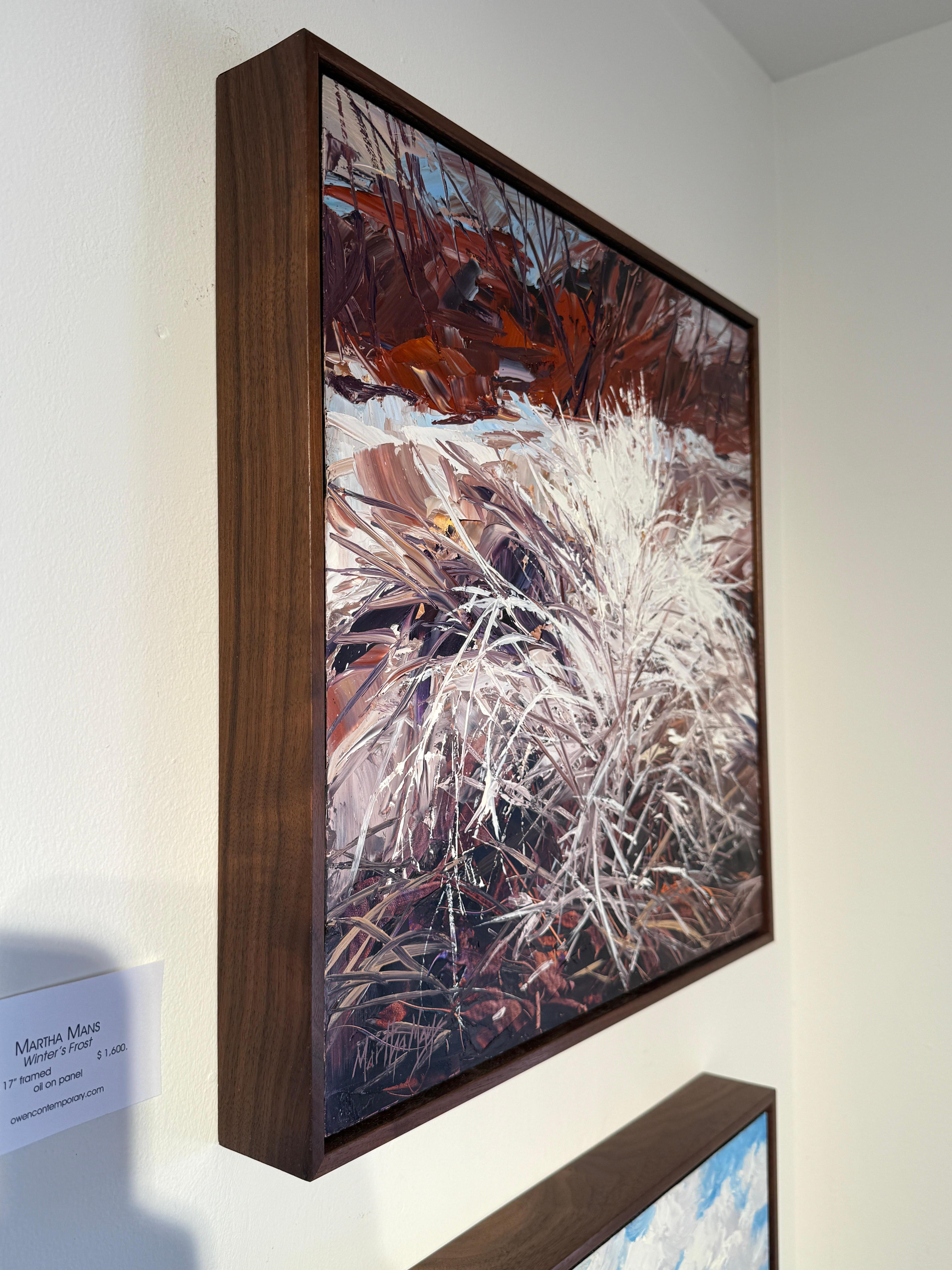 Winter's Frost - Painting by Martha Mans