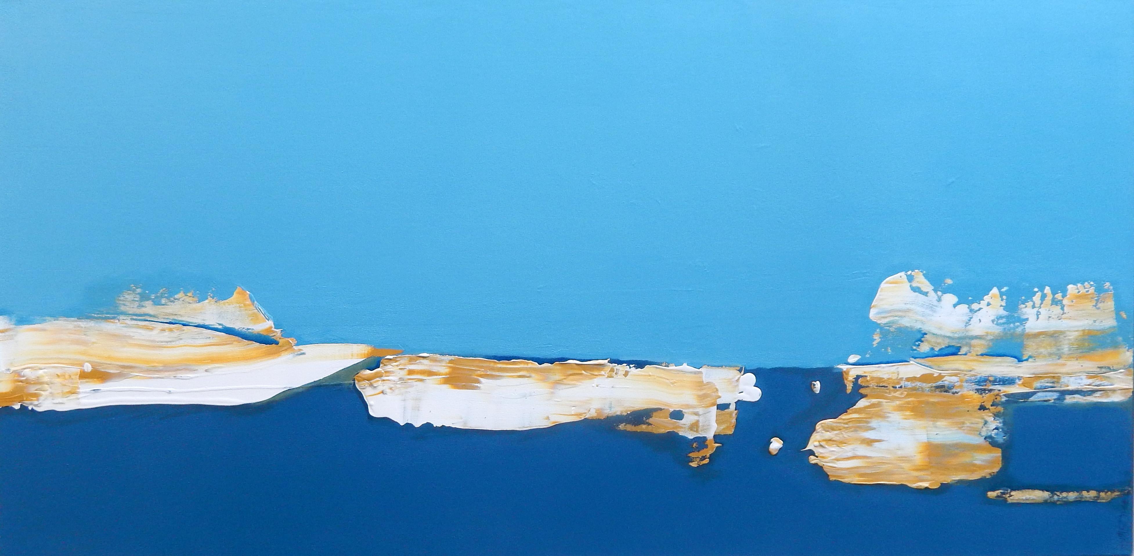 Martha McAleer Abstract Painting - Sunrise at Shelter Island