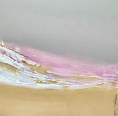 Pink Waves - Framed