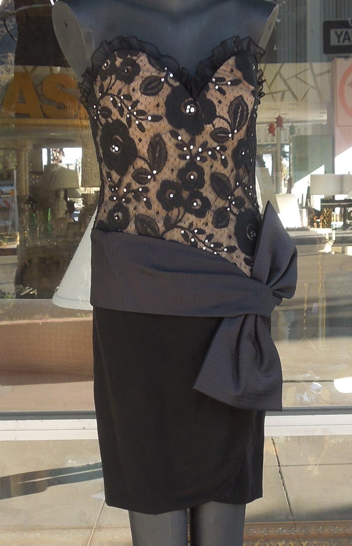 American Martha New York Chic Little Black Dress Attributed to Bill Blass