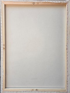 "Baroque Style Floral Still Life w Notebook" Painting of Lilies Roses Poppies