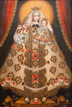 "The Virgen de Huápulo" Depiction of the Virgin Mary by Martha Ochoa