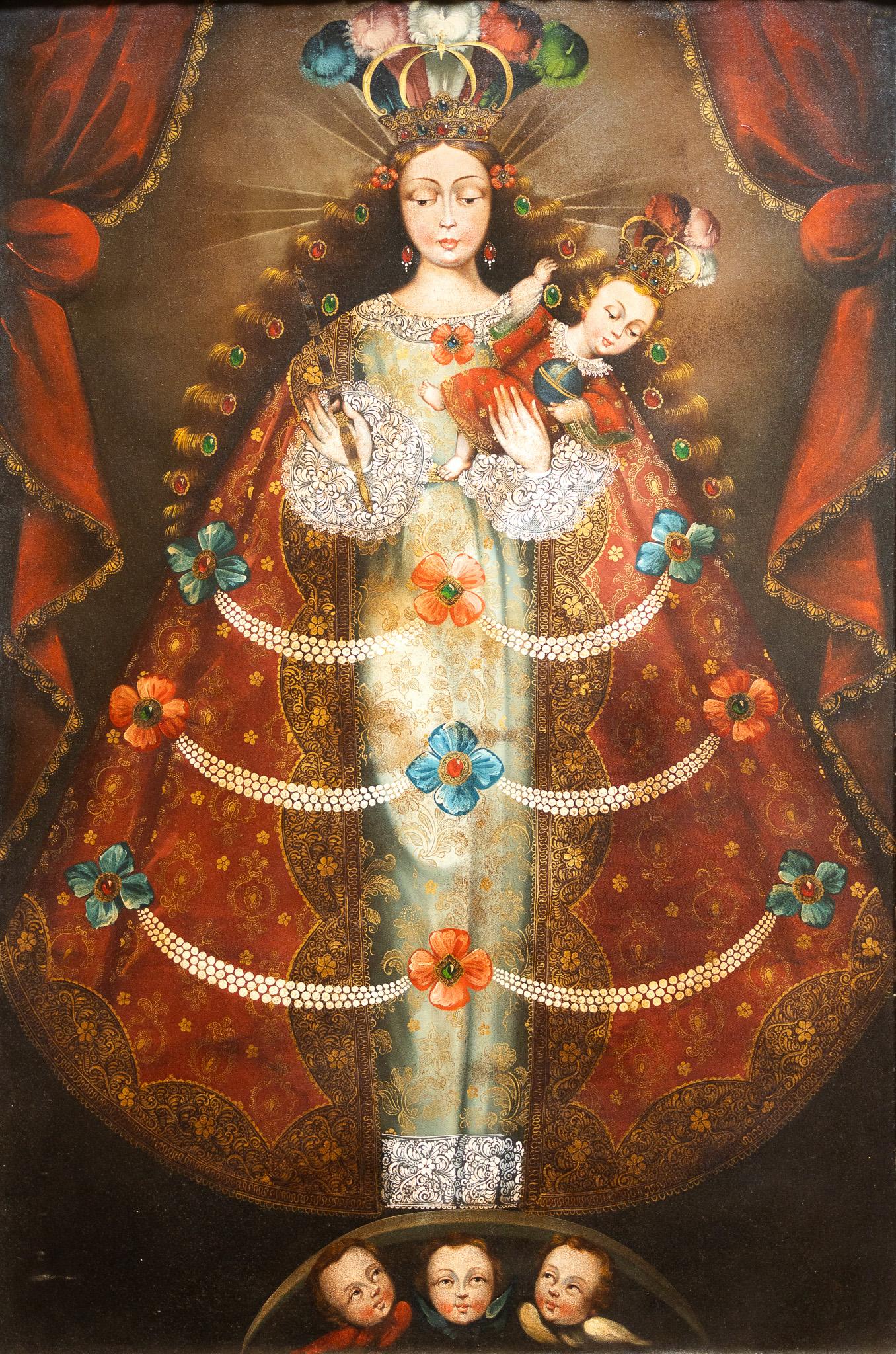 virgen del rosario de pomata