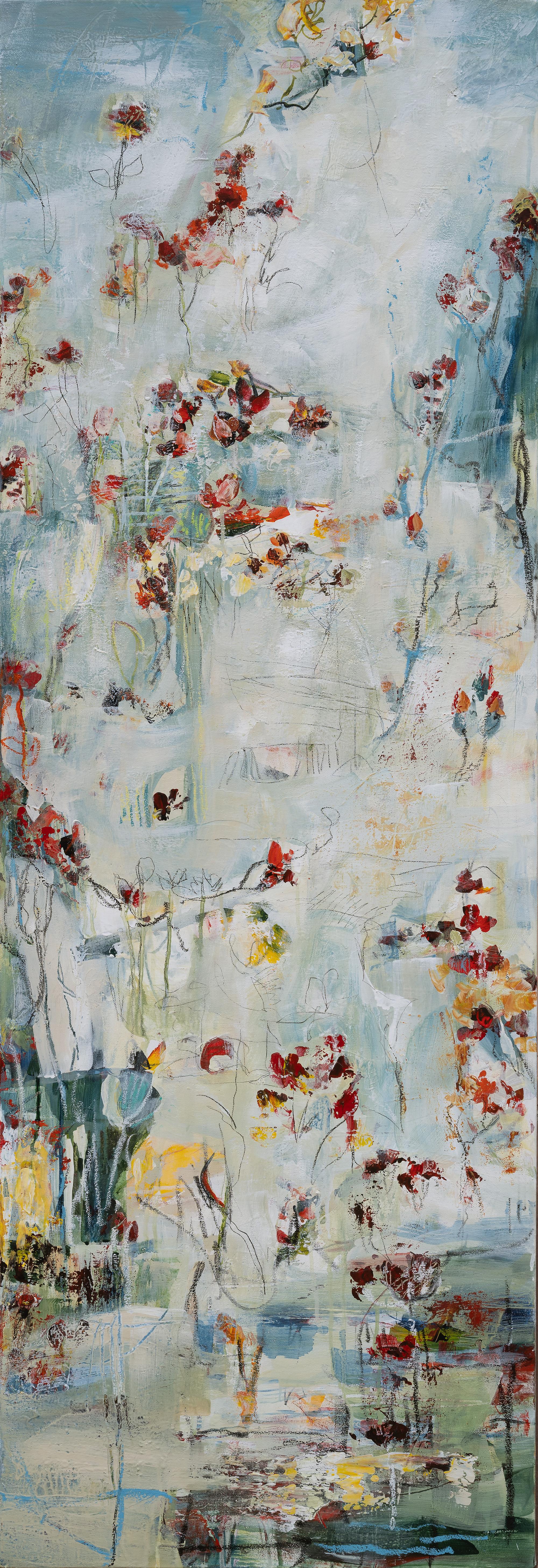 Martha Rea Baker Abstract Painting - Budbreak V