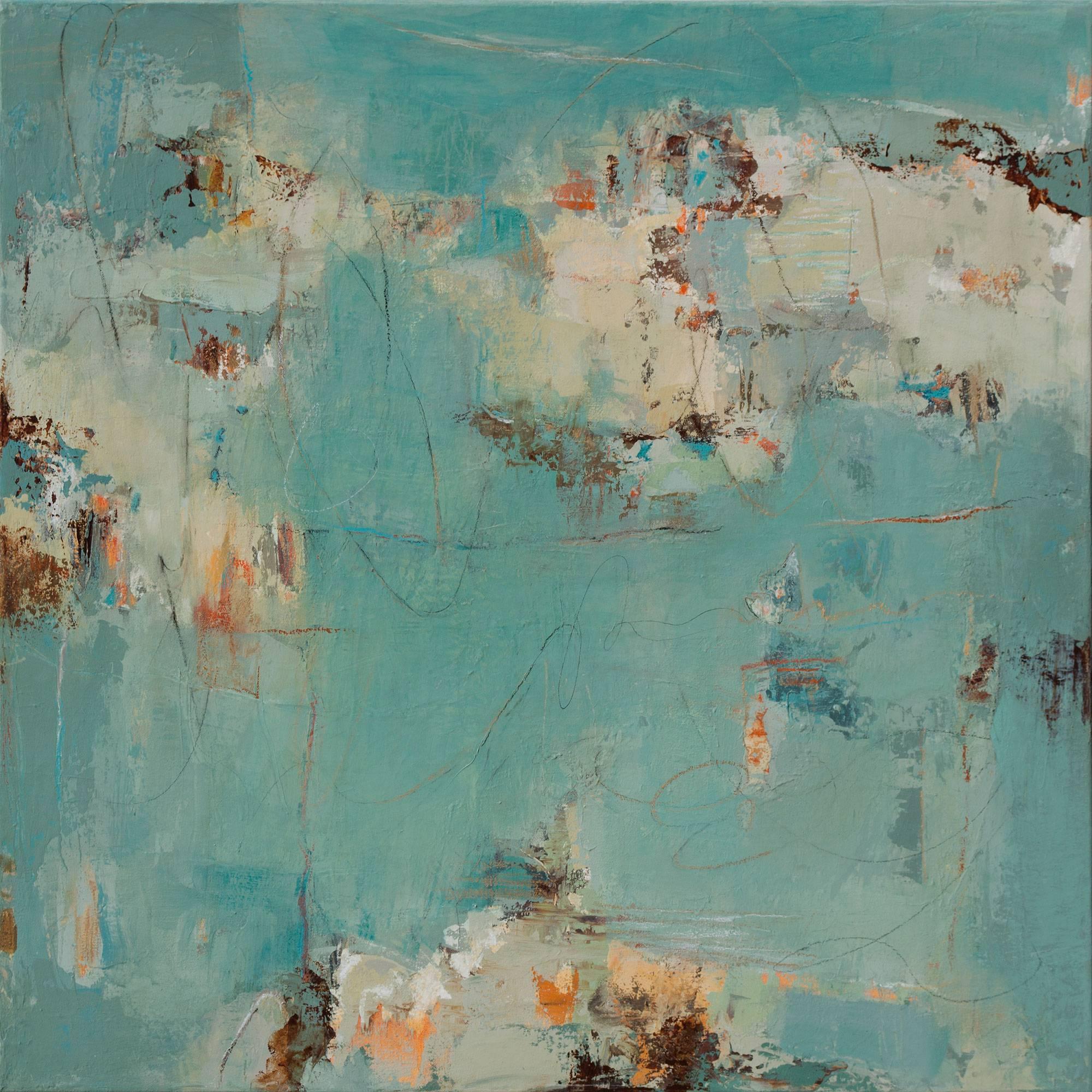 Martha Rea Baker Abstract Painting - Butterfly Effect III