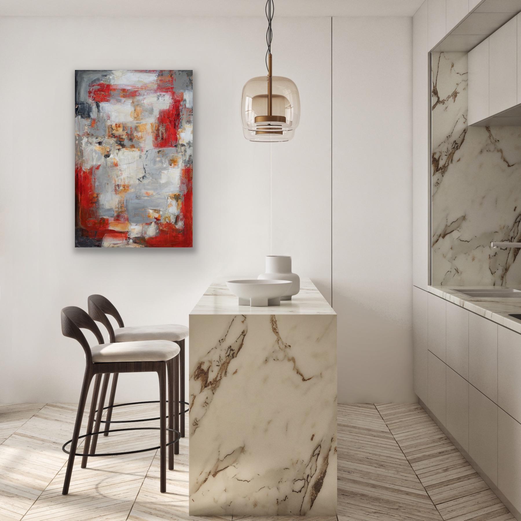 Canyonlands VI - Painting Astratto di Martha Rea Baker