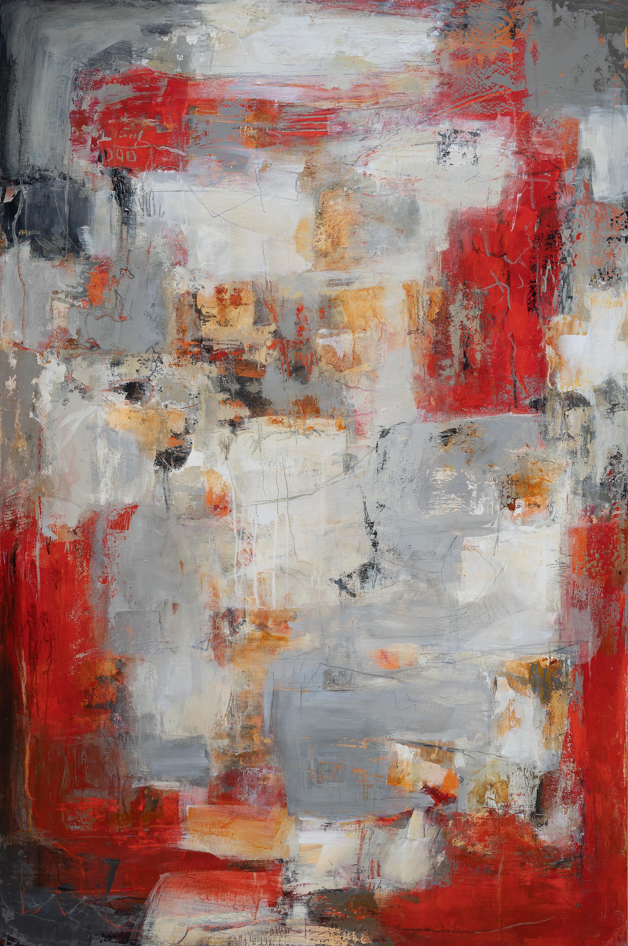 Martha Rea Baker Abstract Painting - Canyonlands VI