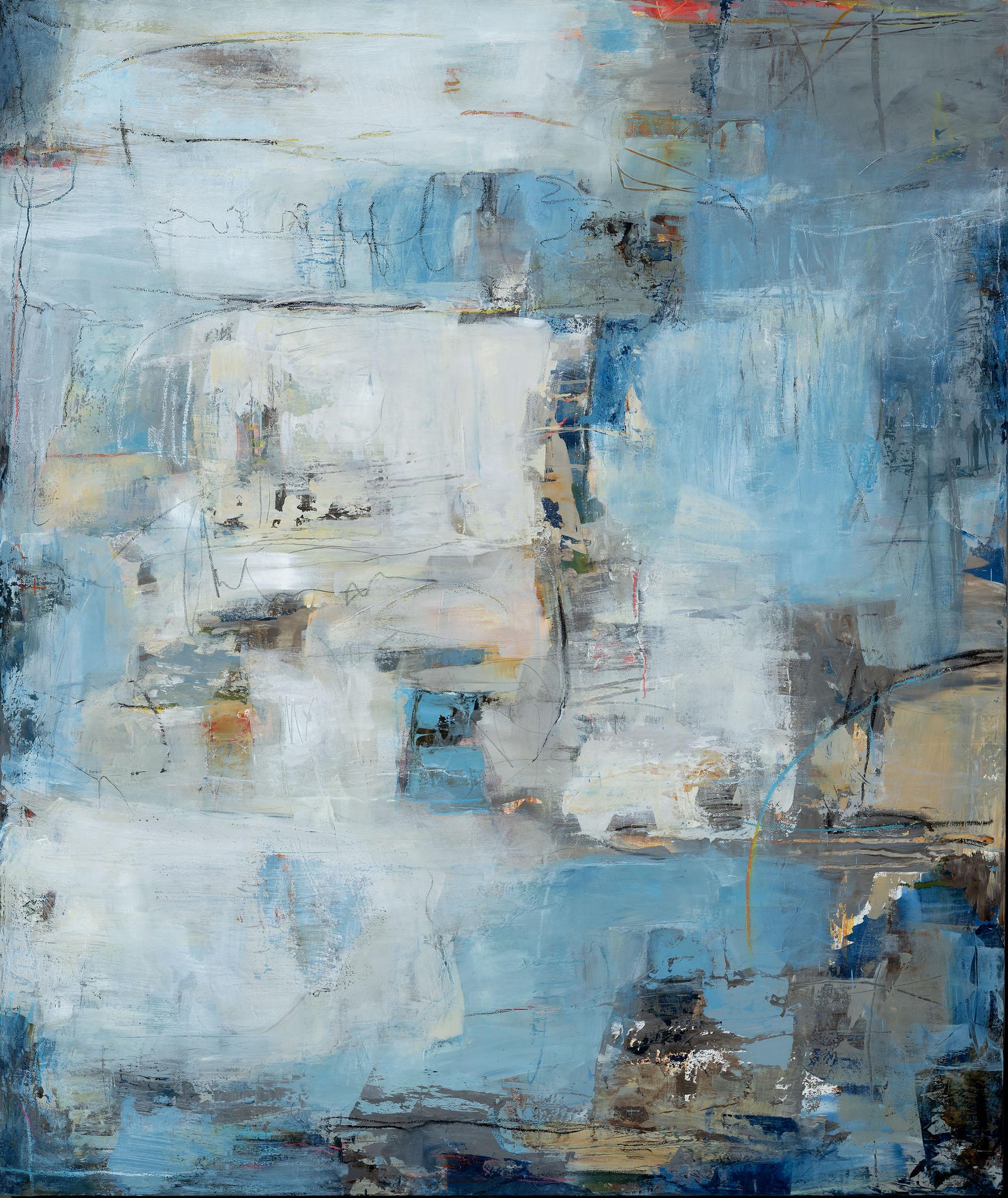 Martha Rea Baker Abstract Painting - Capri II