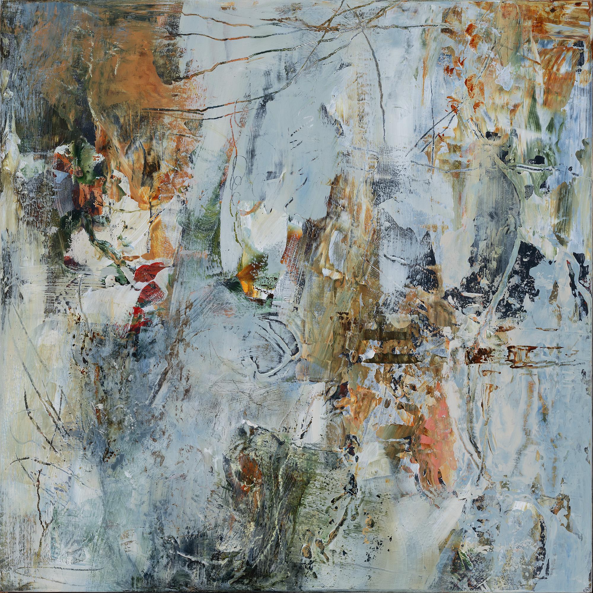 Abstract Painting Martha Rea Baker - Cercle de retour