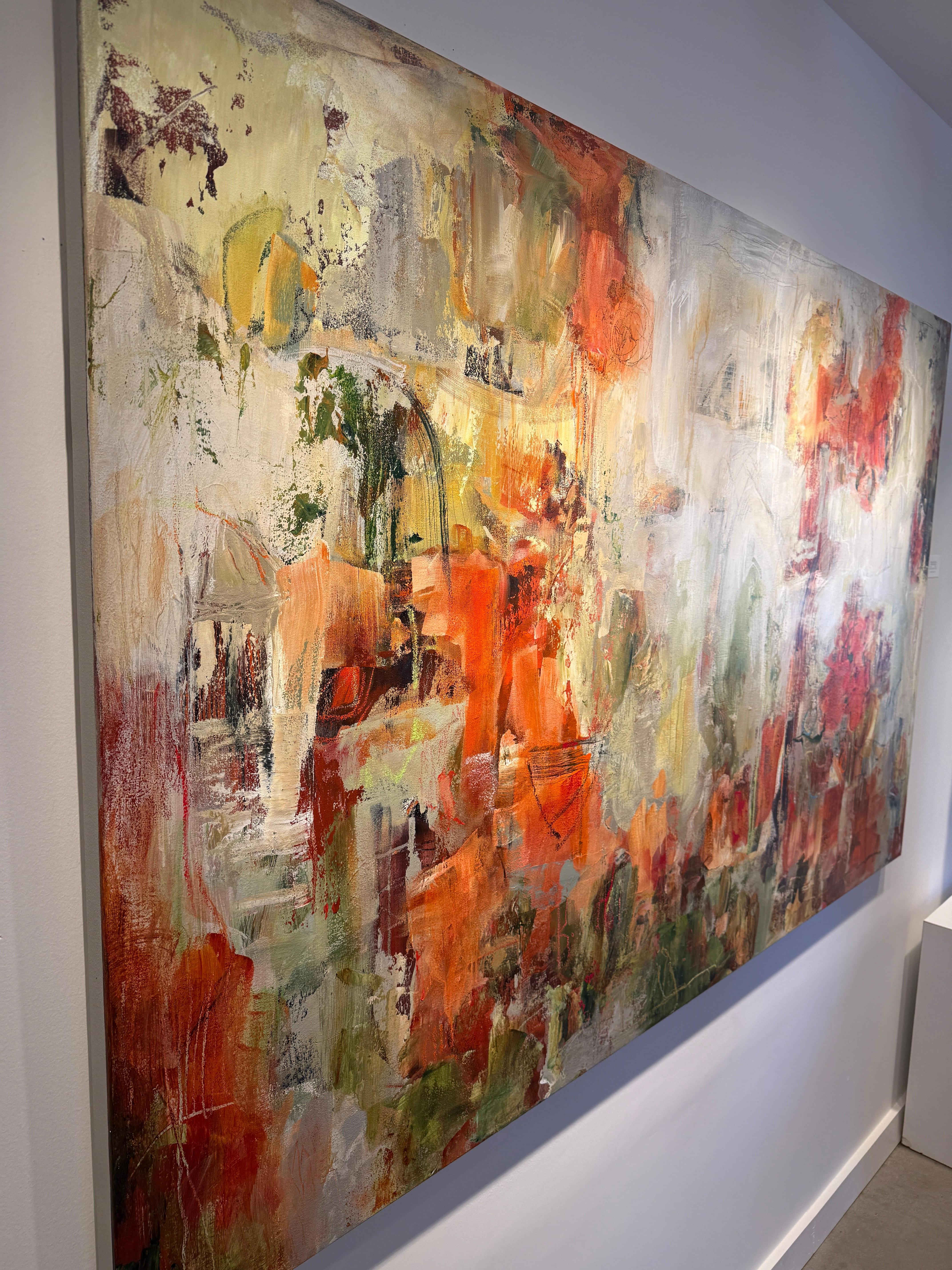 Giardino delle delizie II - Painting di Martha Rea Baker