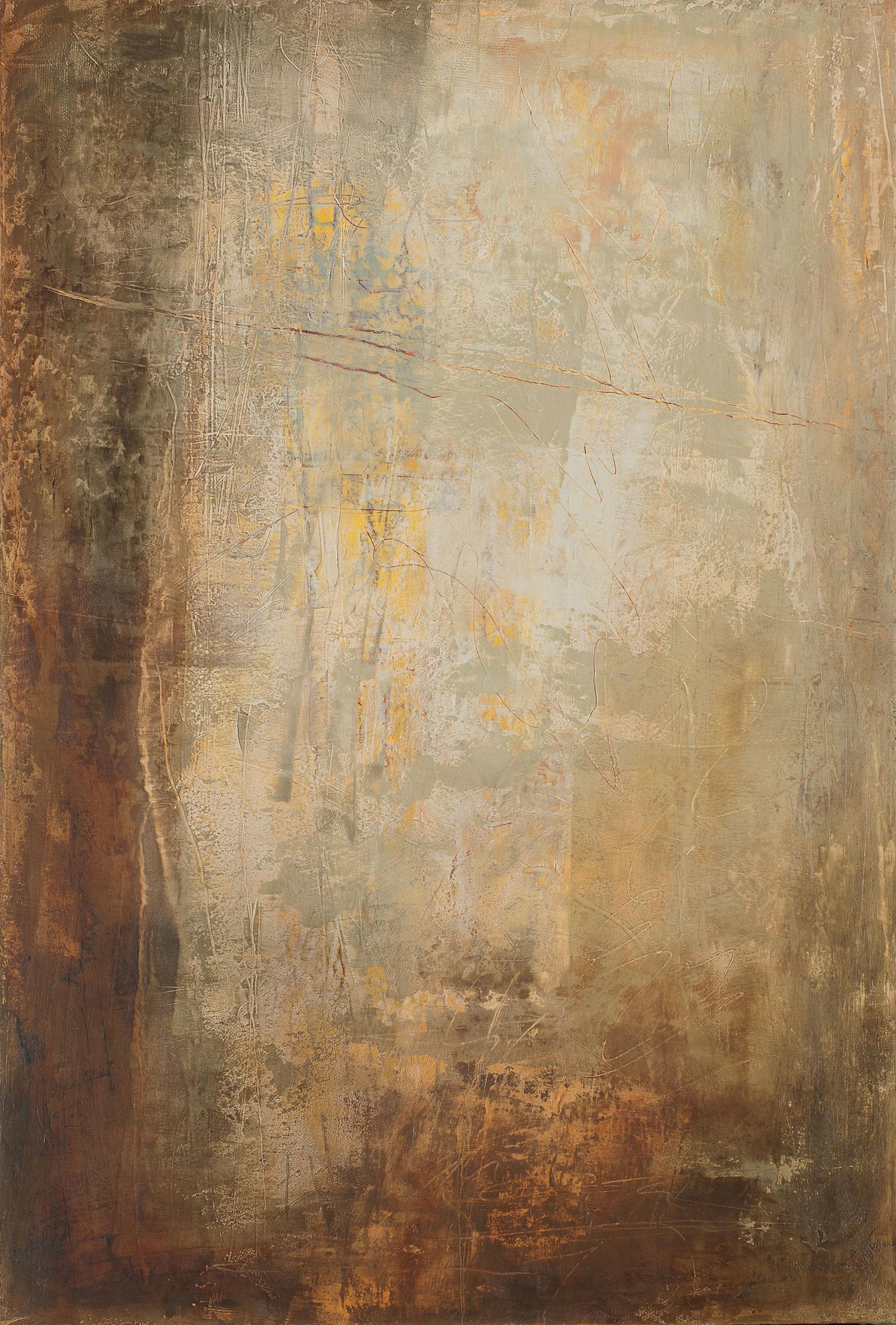 Martha Rea Baker Abstract Painting - Grotto