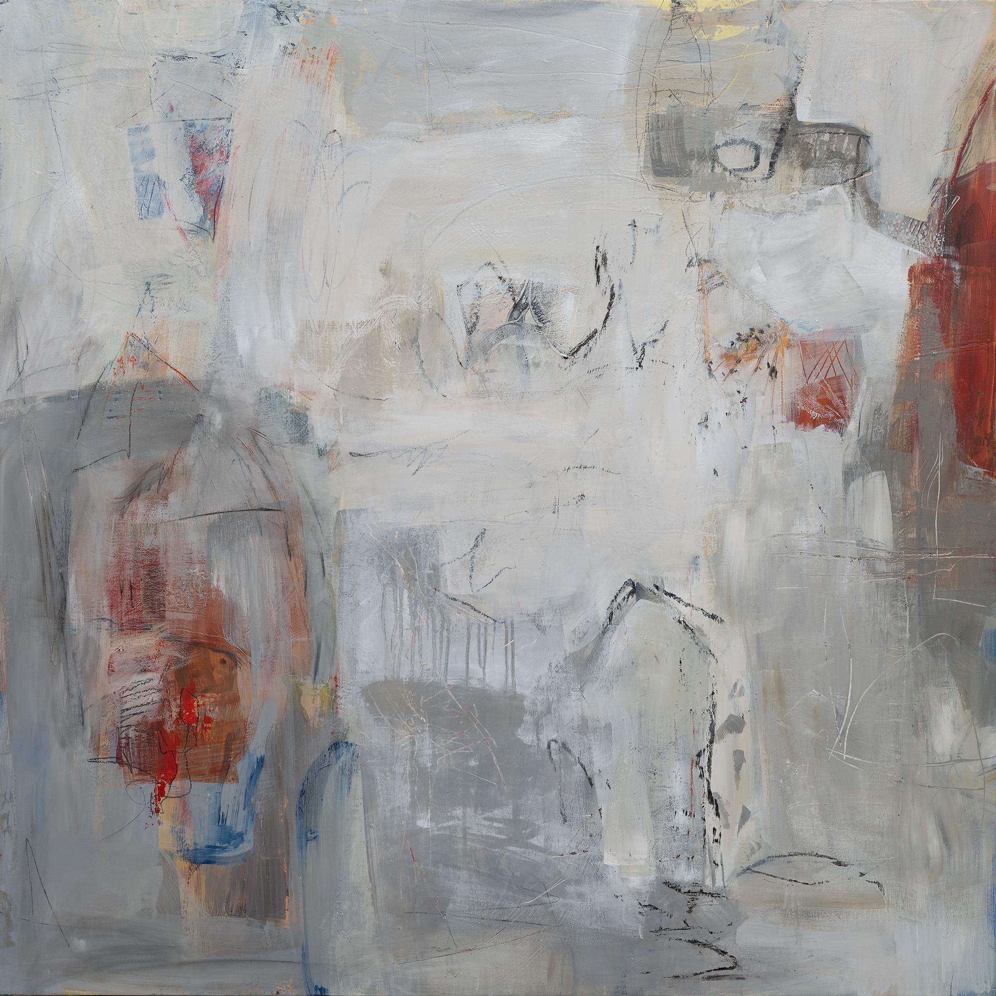Martha Rea Baker Abstract Painting - Homestead I