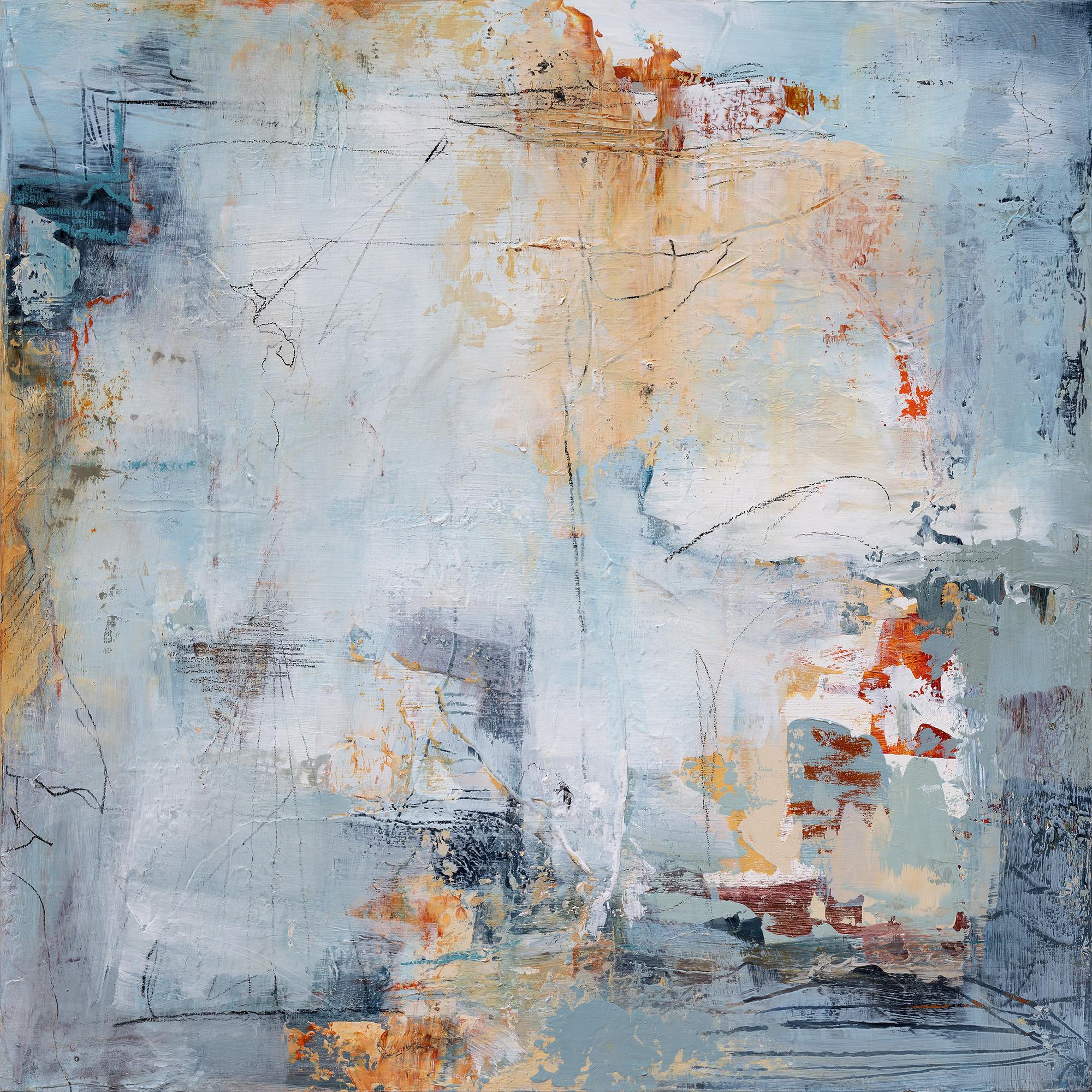 Martha Rea Baker Abstract Painting - La Mer 5