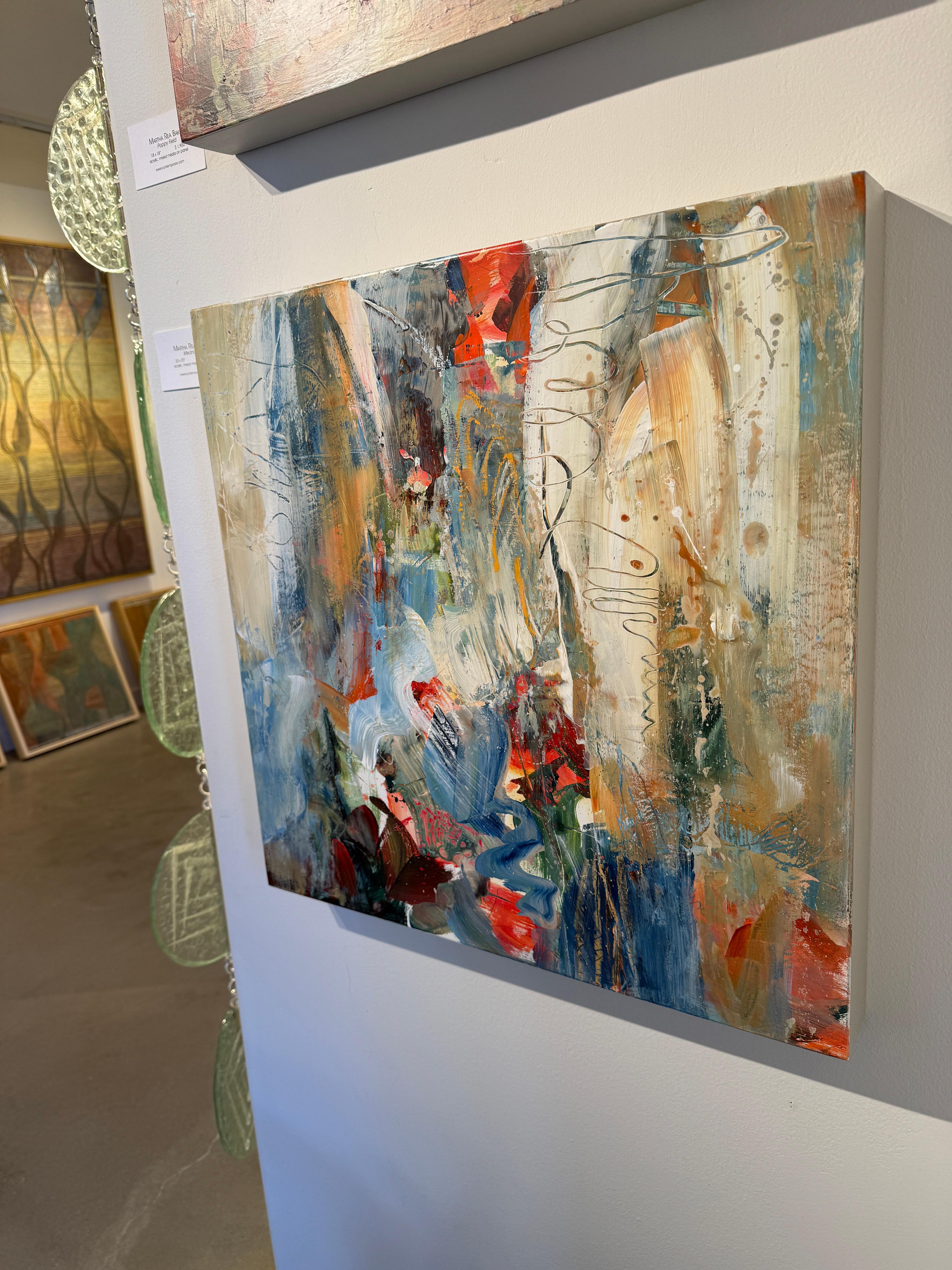 Meandro - Painting Astratto di Martha Rea Baker